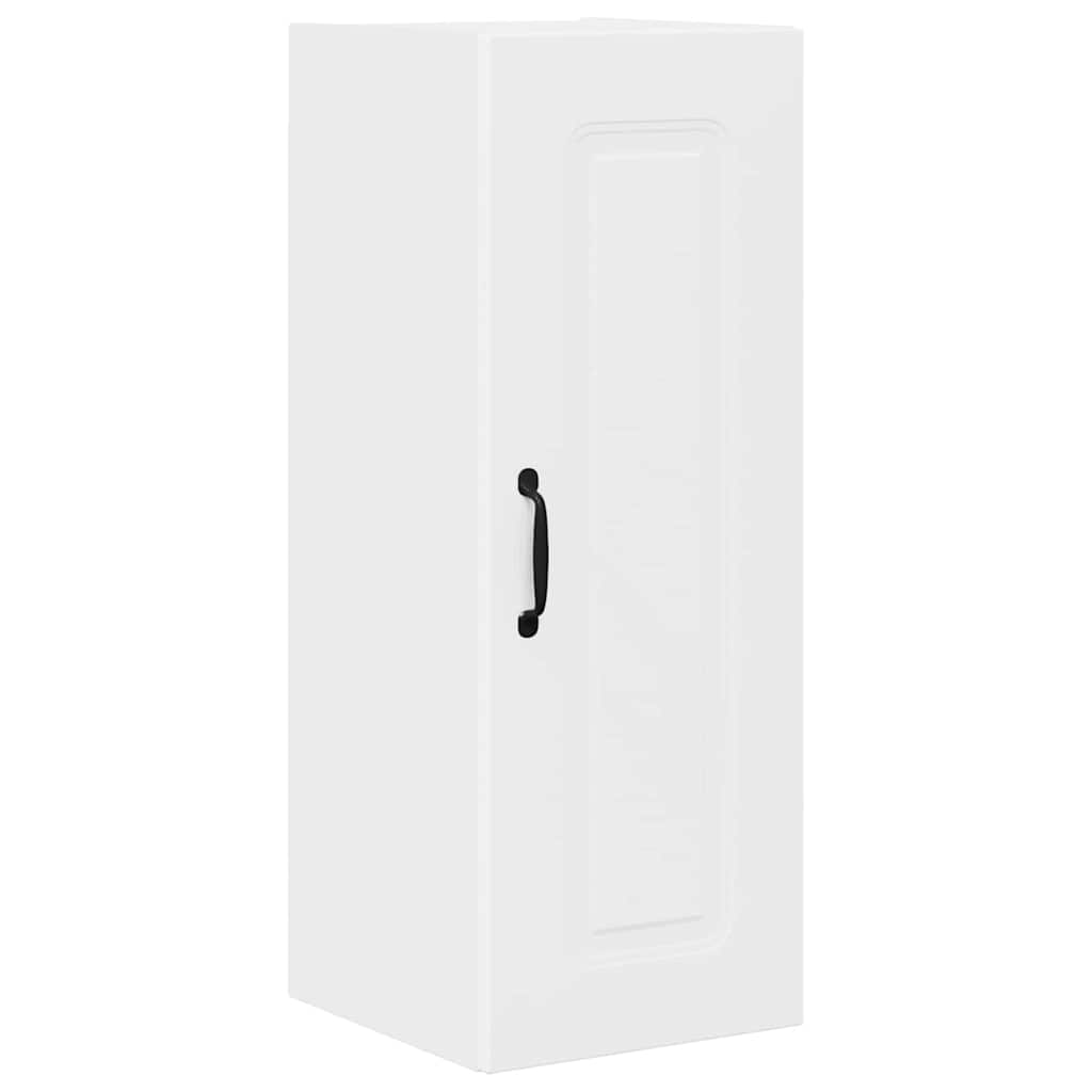 Dulap suspendat de bucătărie cu raft 2 pcs Alb 30 x 31 x 80 cm GartenMobel Dekor