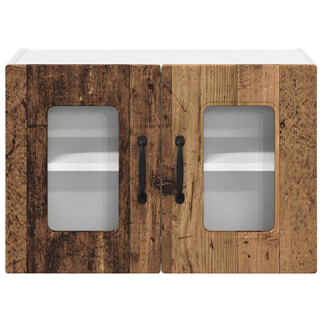 Dulap suspendat de bucătărie cu raft Lemn Vechi 60 x 31 x 40 cm GartenMobel Dekor