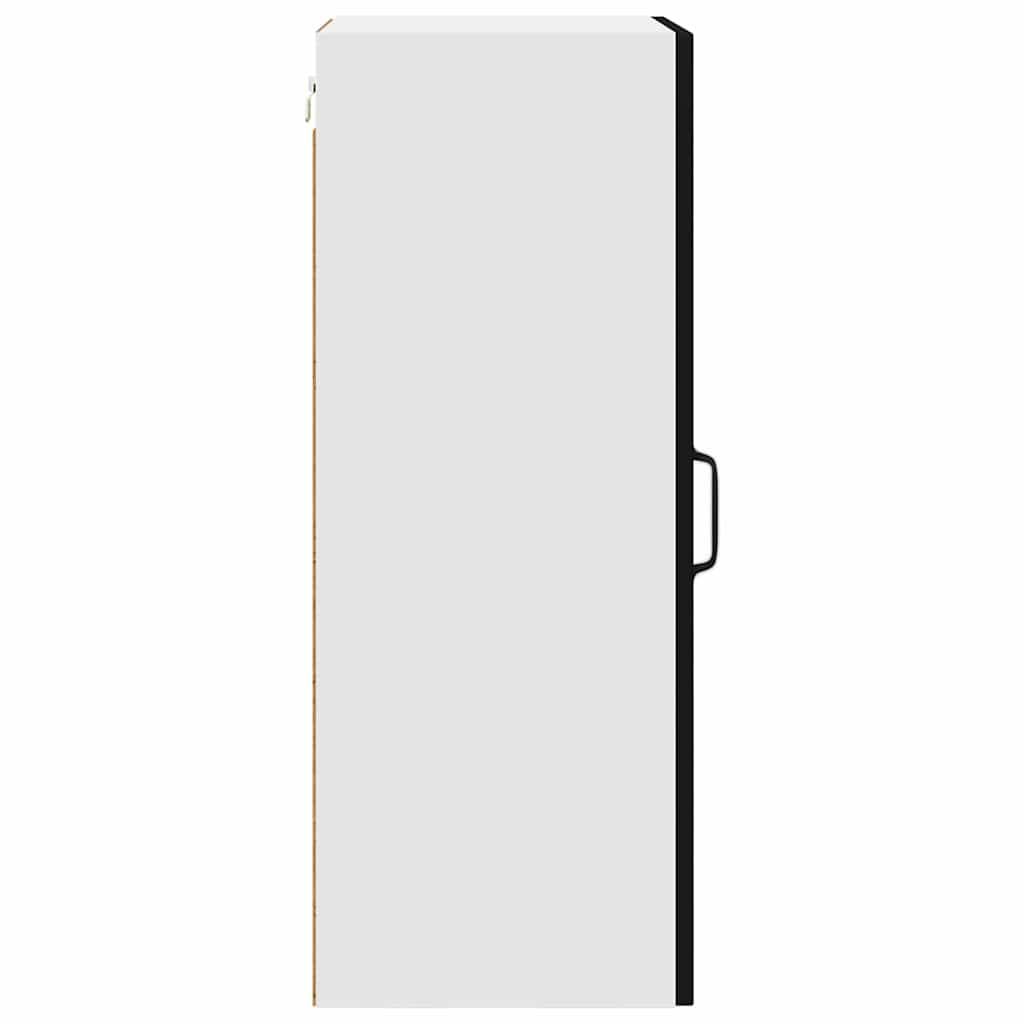 Dulap suspendat de bucătărie cu raft Negru 40 x 31 x 80 cm GartenMobel Dekor