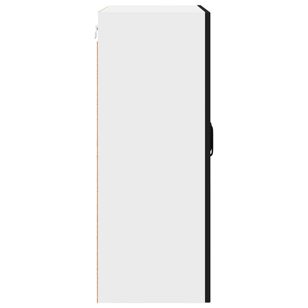 Dulap suspendat de bucătărie cu raft Negru 60 x 31 x 80 cm GartenMobel Dekor