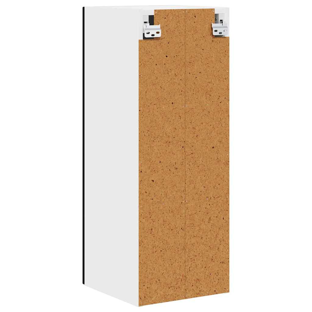 Dulap suspendat de bucătărie cu ușă 2 pcs Negru 30 x 31 x 80 cm GartenMobel Dekor