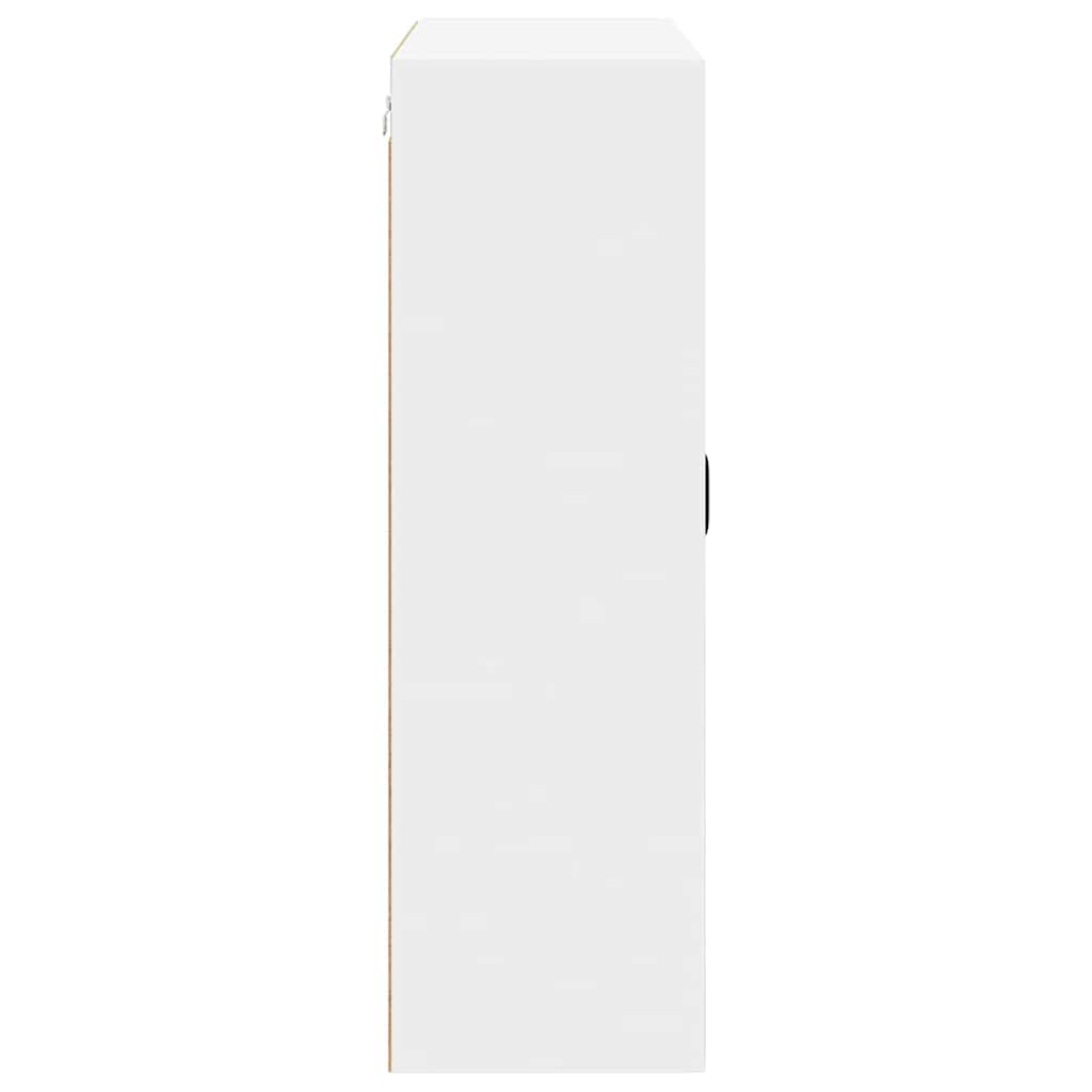 Dulap suspendat de bucătărie Alb 80 x 31 x 100 cm Lemn compozit GartenMobel Dekor