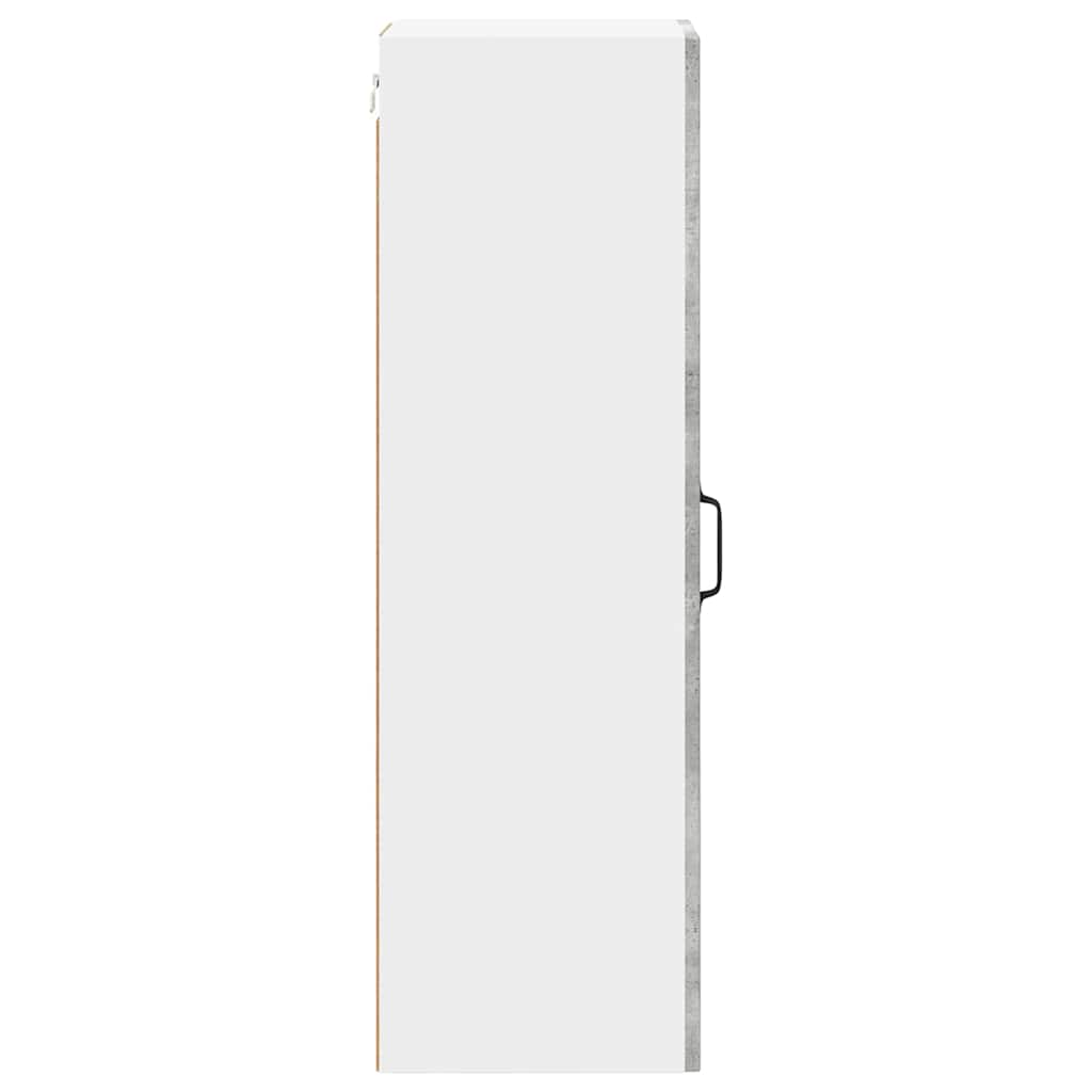 Dulap suspendat de bucătărie Gri din beton 30 x 31 x 100 cm GartenMobel Dekor