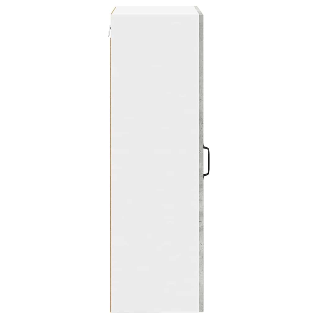 Dulap suspendat de bucătărie Gri din beton 50 x 31 x 100 cm GartenMobel Dekor