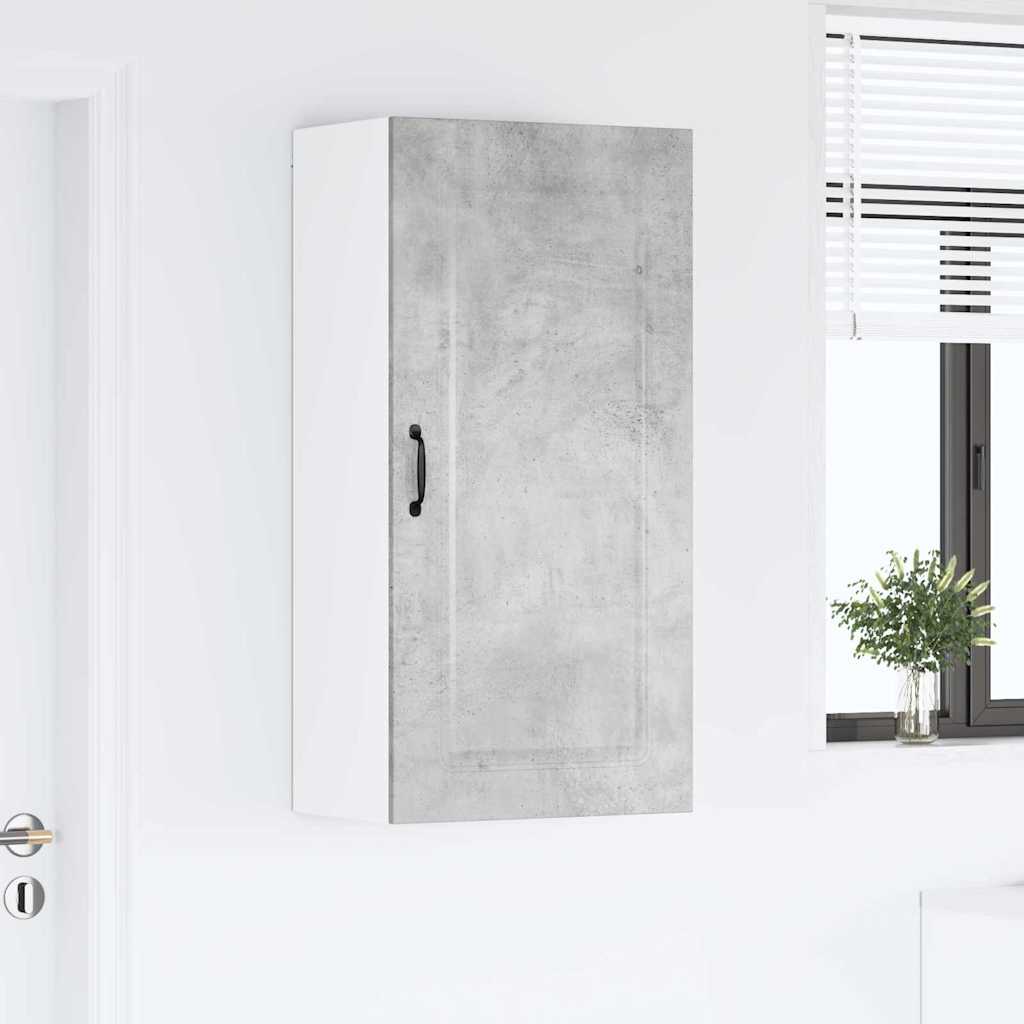 Dulap suspendat de bucătărie Gri din beton 50 x 31 x 100 cm GartenMobel Dekor