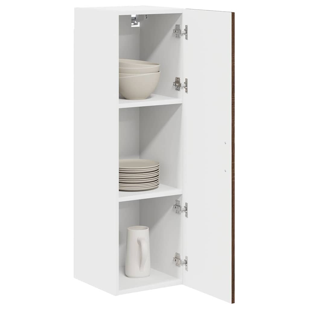 Dulap suspendat de bucătărie Stejar închis 30 x 31 x 100 cm GartenMobel Dekor