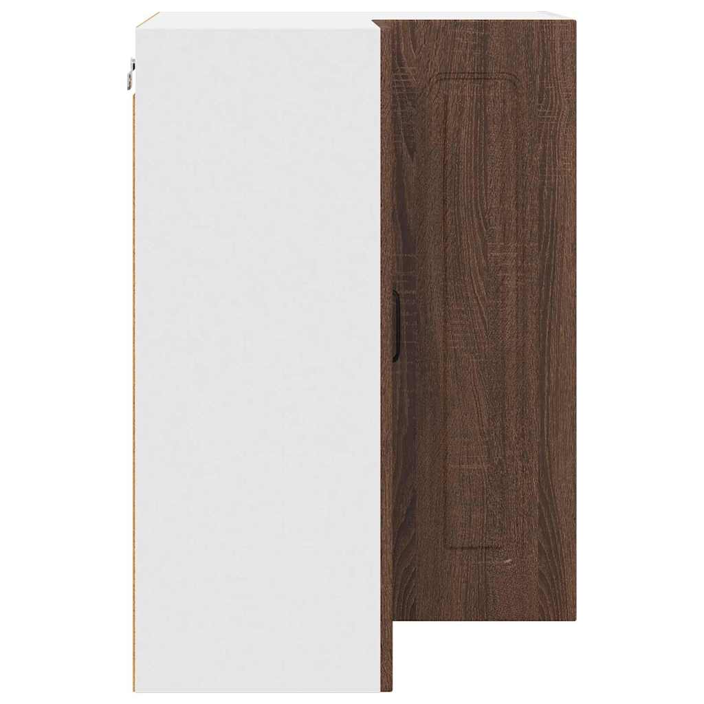 Dulap suspendat de bucătărie Stejar închis 57 x 57 x 80 cm GartenMobel Dekor