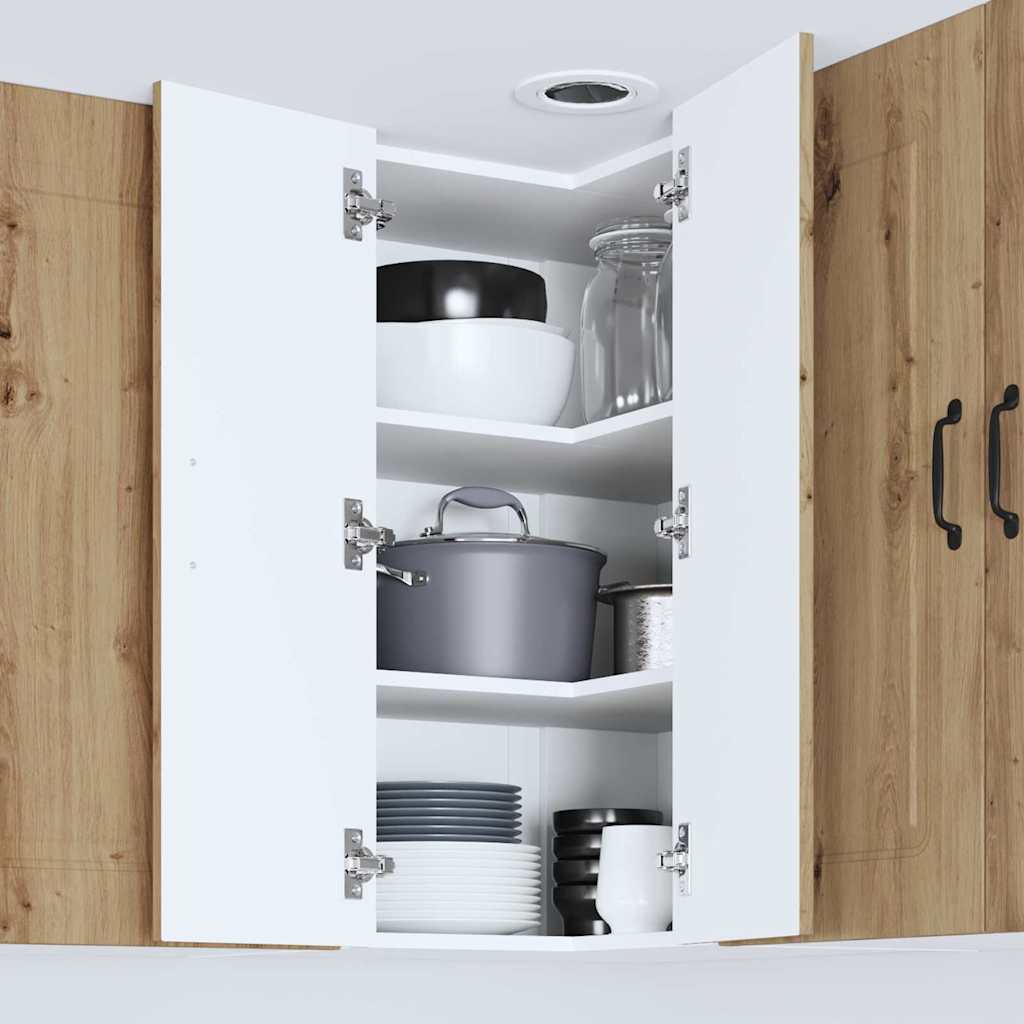 Dulap suspendat de bucătărie Stejar Artizanal 57 x 57 x 80 cm GartenMobel Dekor