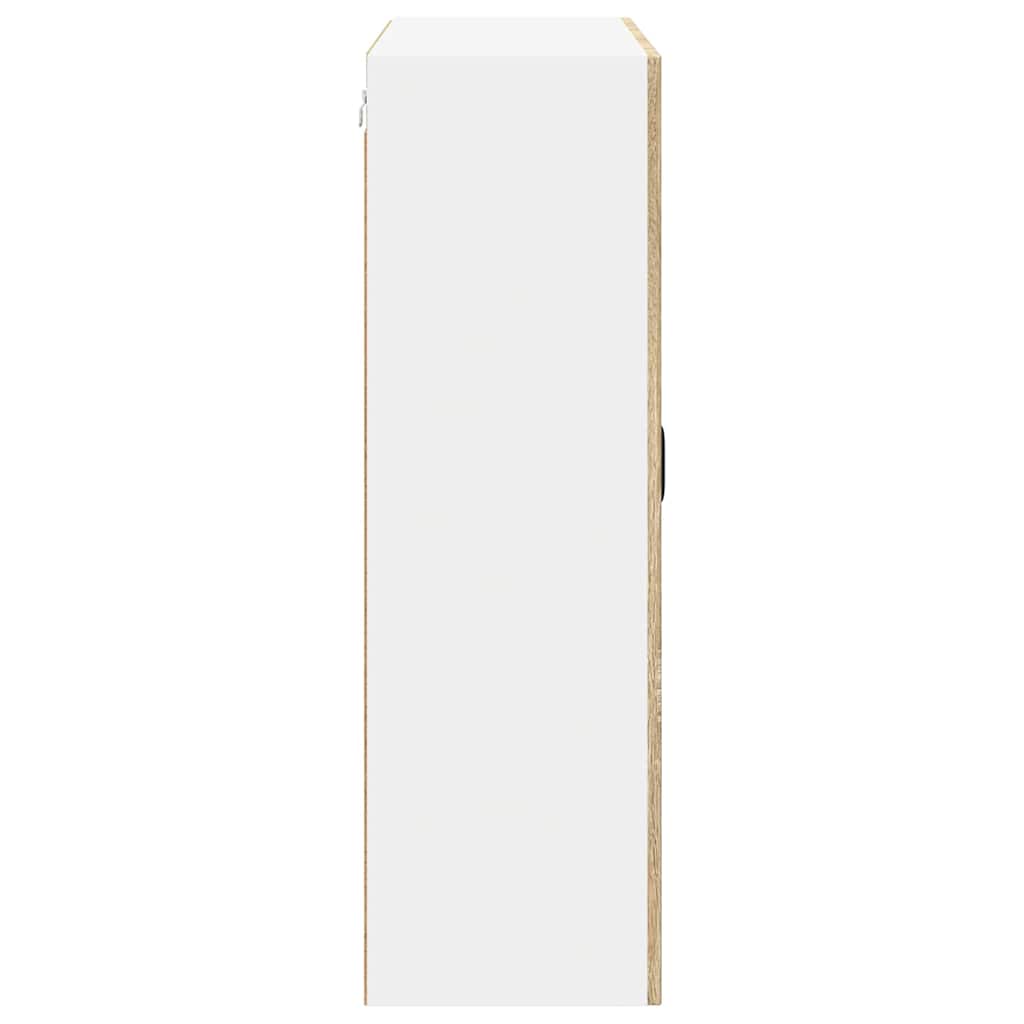 Dulap suspendat de bucătărie Stejar Sonoma 80 x 31 x 100 cm GartenMobel Dekor