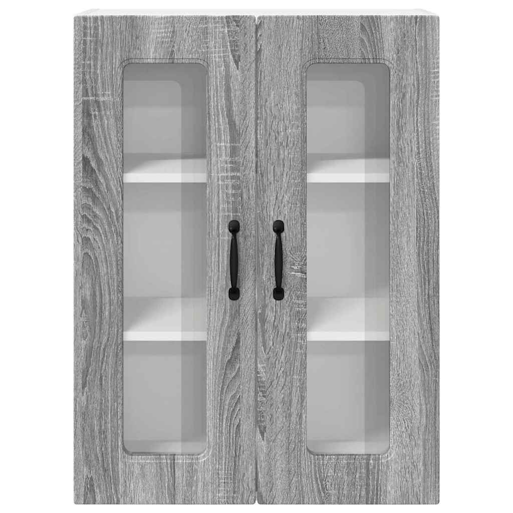 Dulap suspendat de bucătărie cu raft Gri Sonoma 60 x 31 x 80 cm GartenMobel Dekor