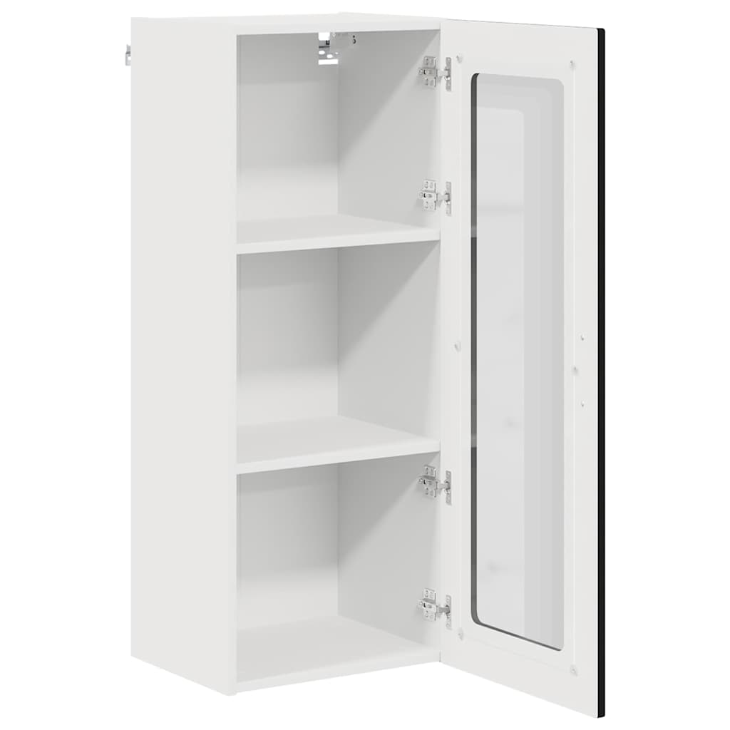 Dulap suspendat de bucătărie cu raft Negru 40 x 31 x 100 cm GartenMobel Dekor