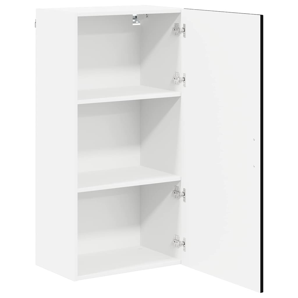 Dulap suspendat de bucătărie cu raft Negru 50 x 31 x 100 cm GartenMobel Dekor