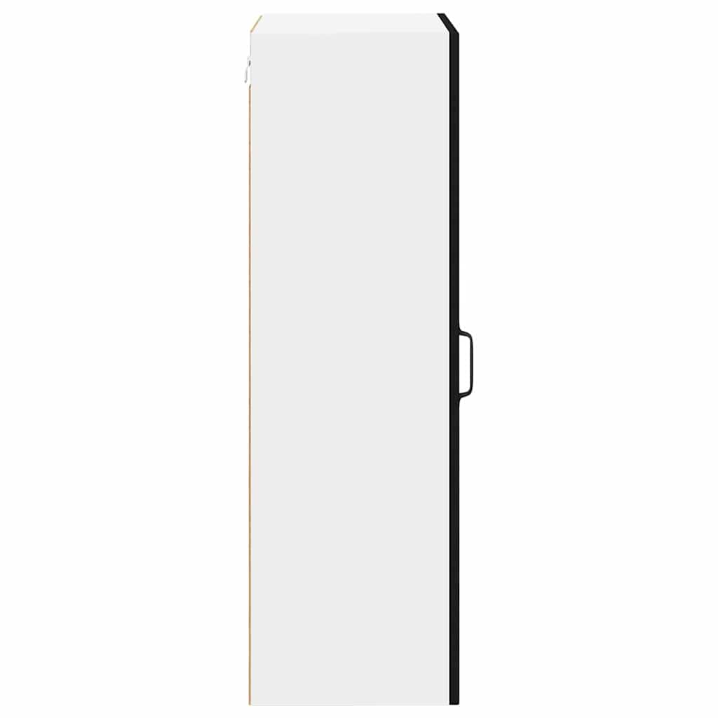 Dulap suspendat de bucătărie cu raft Negru 50 x 31 x 100 cm GartenMobel Dekor