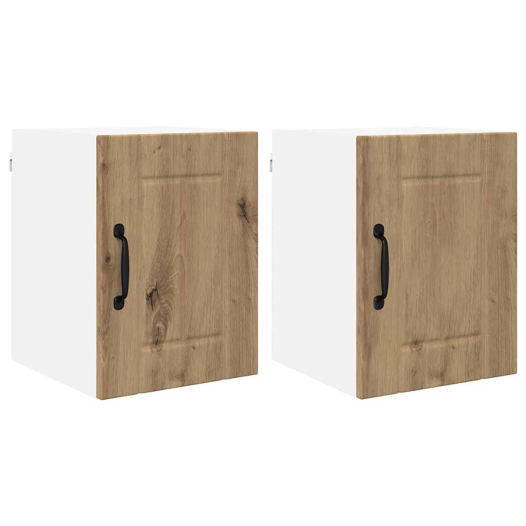Dulap de bucătărie 2 pcs Stejar Artizanal 30 x 31 x 40 cm GartenMobel Dekor