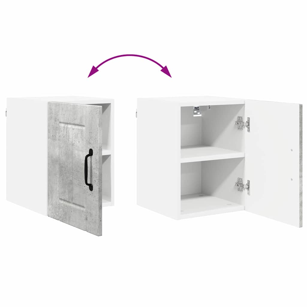 Dulap de bucătărie Gri din beton 30 x 31 x 40 cm Lemn compozit GartenMobel Dekor