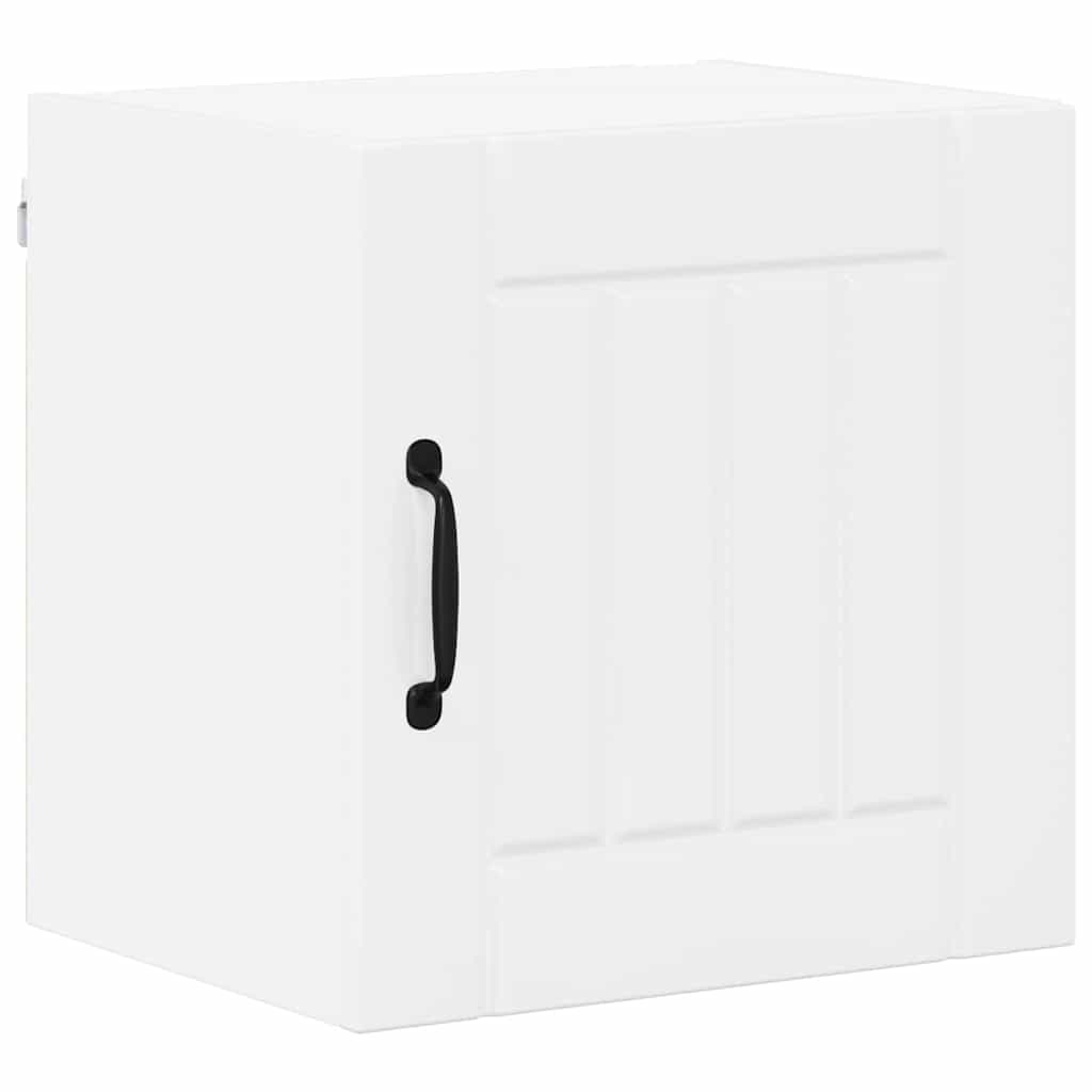 Dulap de bucătărie cu raft 2 pcs Alb lucios 40 x 31 x 40 cm GartenMobel Dekor