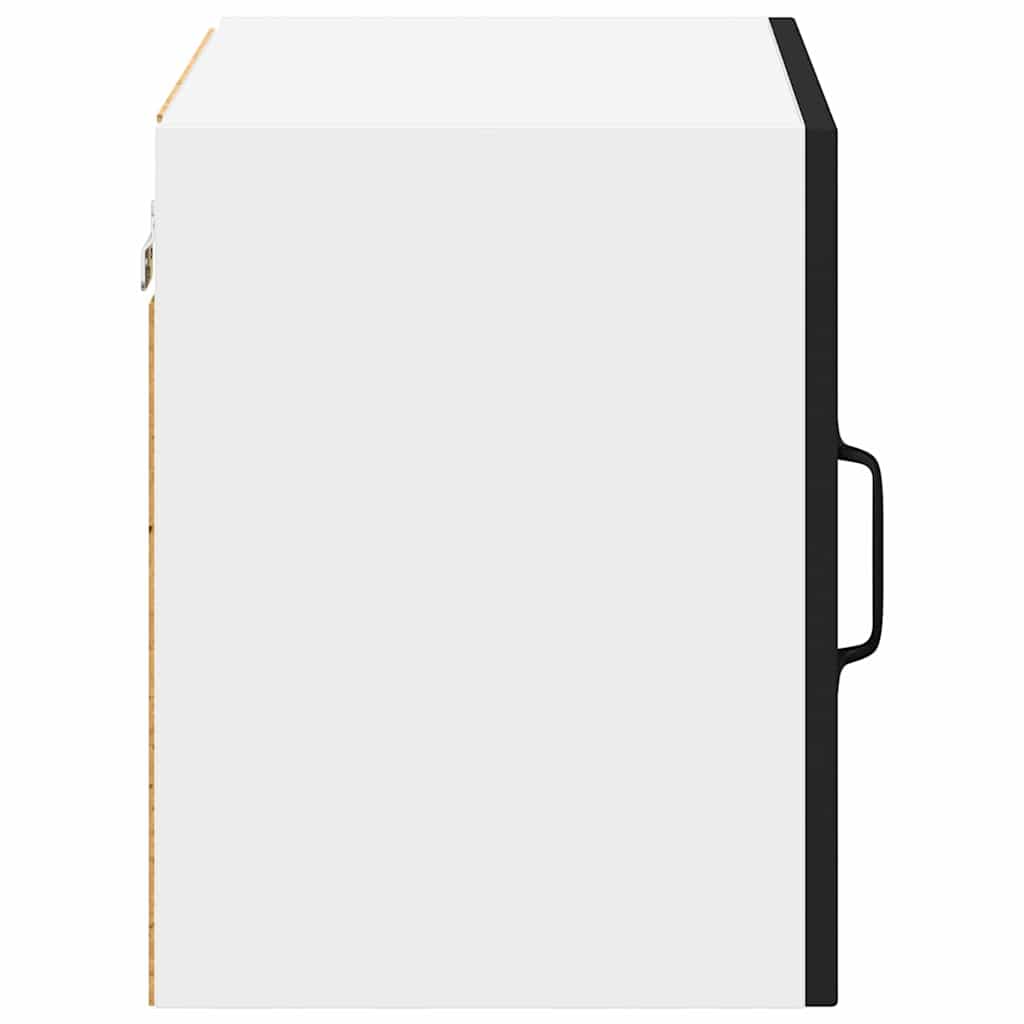 Dulap de bucătărie cu raft Negru 50 x 31 x 40 cm Lemn compozit GartenMobel Dekor