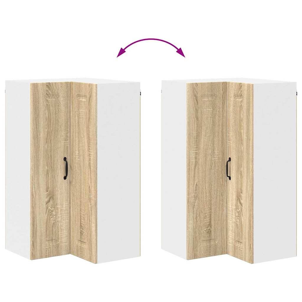 Dulap suspendat de bucătărie Stejar Sonoma 57 x 57 x 100 cm GartenMobel Dekor