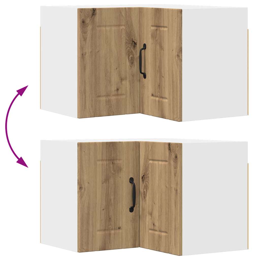 Dulap de bucătărie cu raft Stejar Artizanal 57 x 57 x 40 cm GartenMobel Dekor