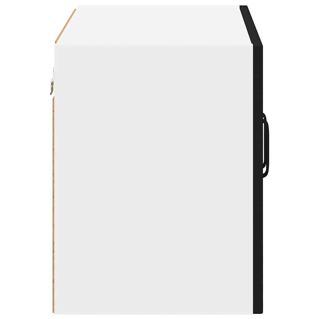 Dulap suspendat de bucătărie cu raft Negru 60 x 31 x 40 cm GartenMobel Dekor