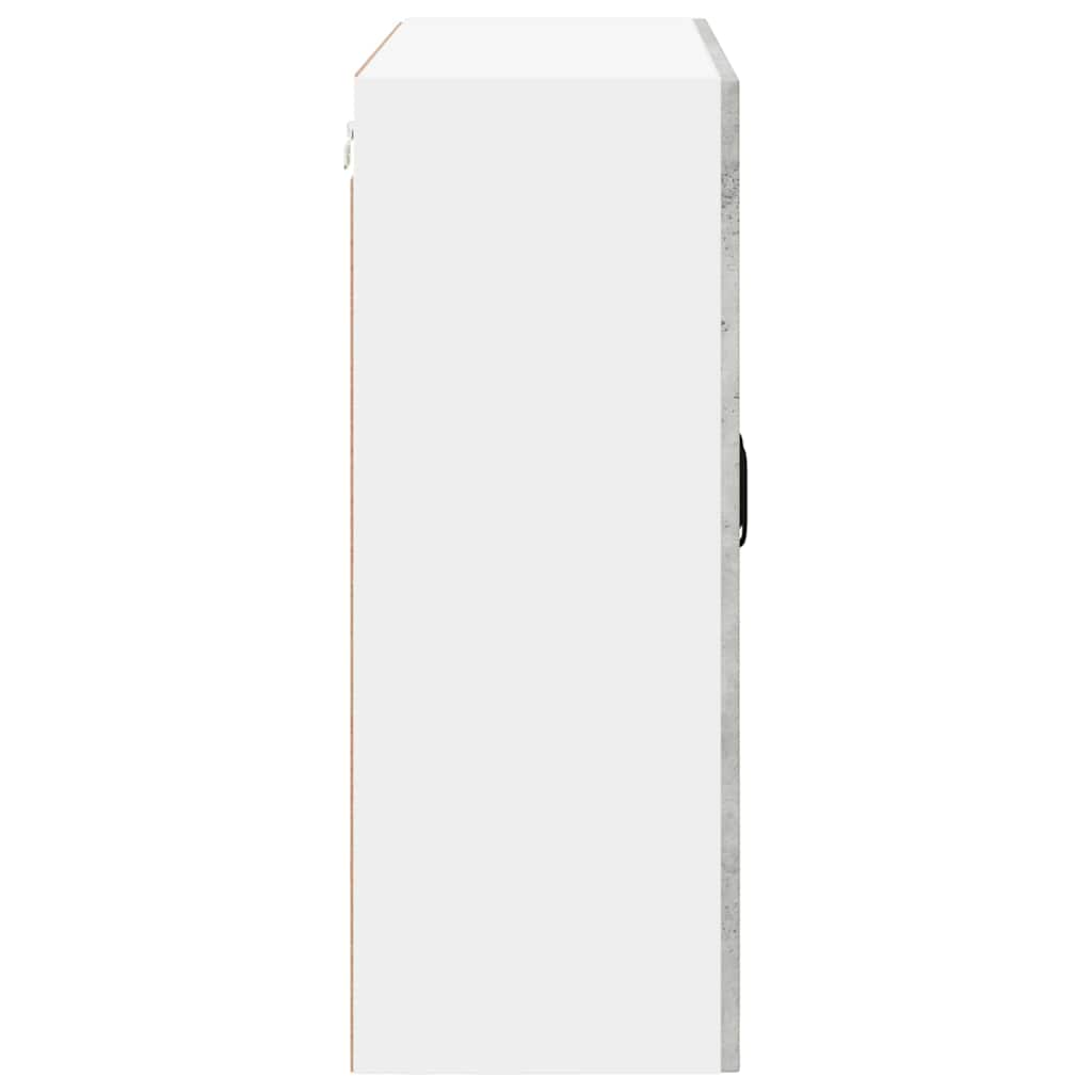 Dulap de bucătărie Gri din beton 80 x 31 x 80 cm Lemn compozit GartenMobel Dekor