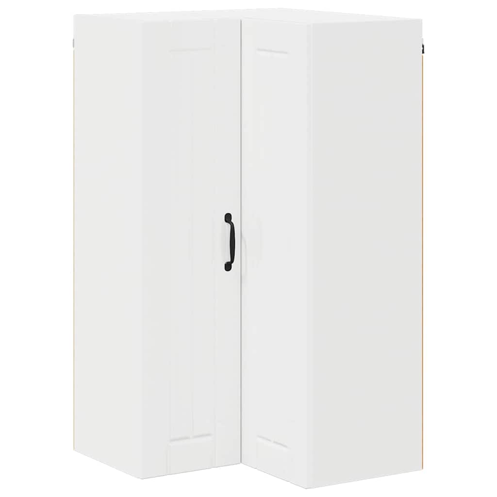 Dulap de bucătărie Alb lucios 57 x 57 x 100 cm Lemn compozit GartenMobel Dekor