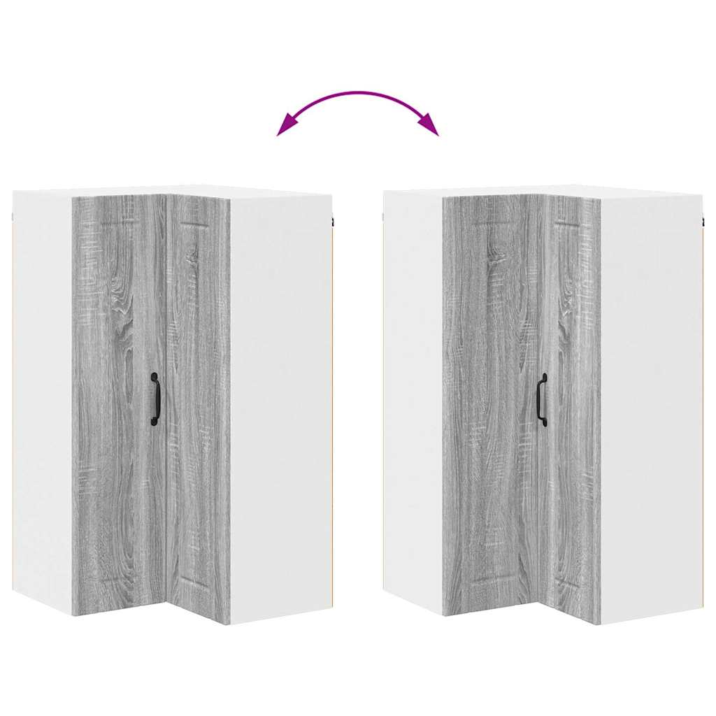 Dulap de bucătărie Gri Sonoma 57 x 57 x 100 cm Lemn compozit GartenMobel Dekor