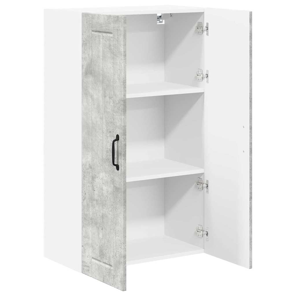 Dulap de bucătărie Gri din beton 60 x 31 x 100 cm Lemn compozit GartenMobel Dekor