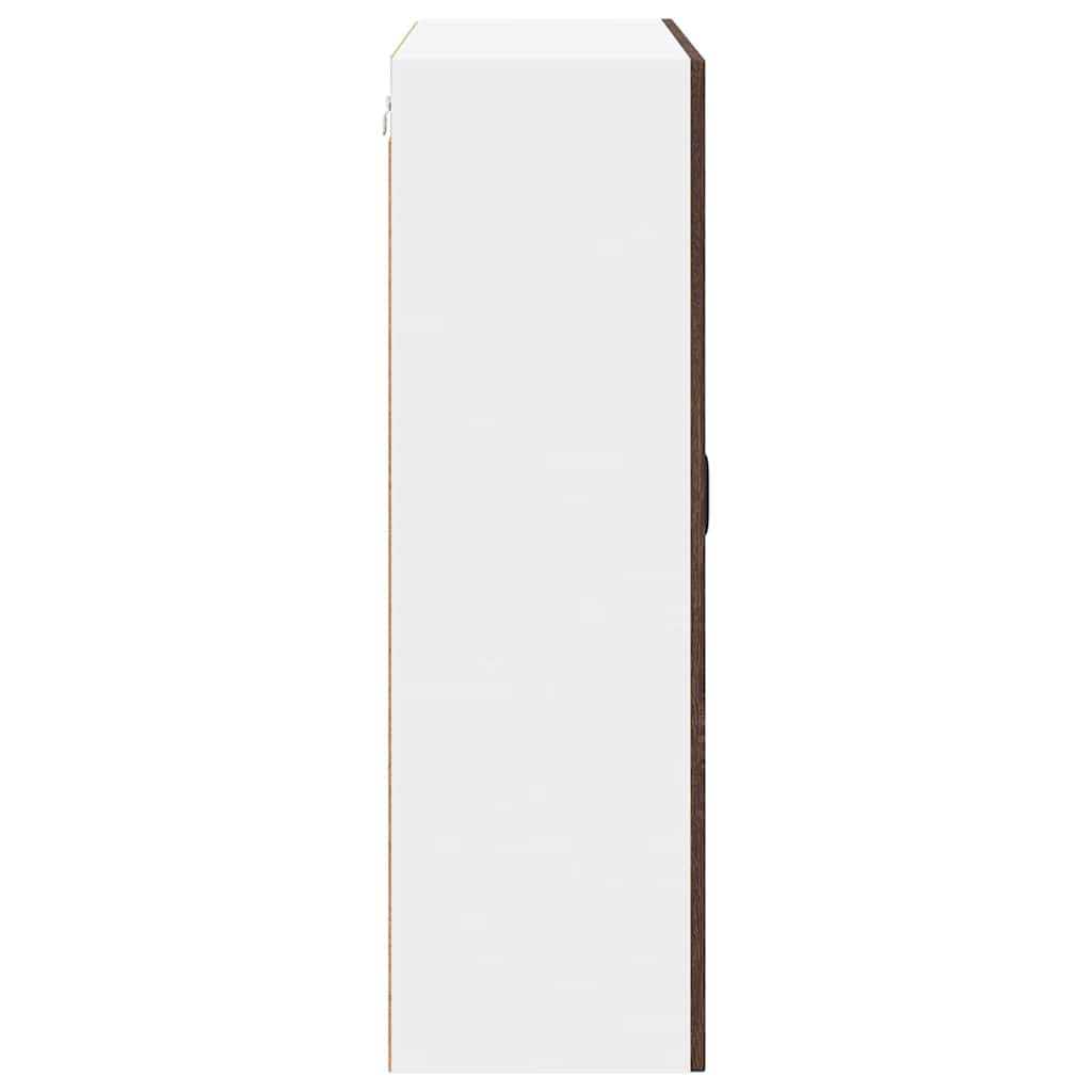 Dulap suspendat de bucătărie Stejar brun 80 x 31 x 100 cm GartenMobel Dekor