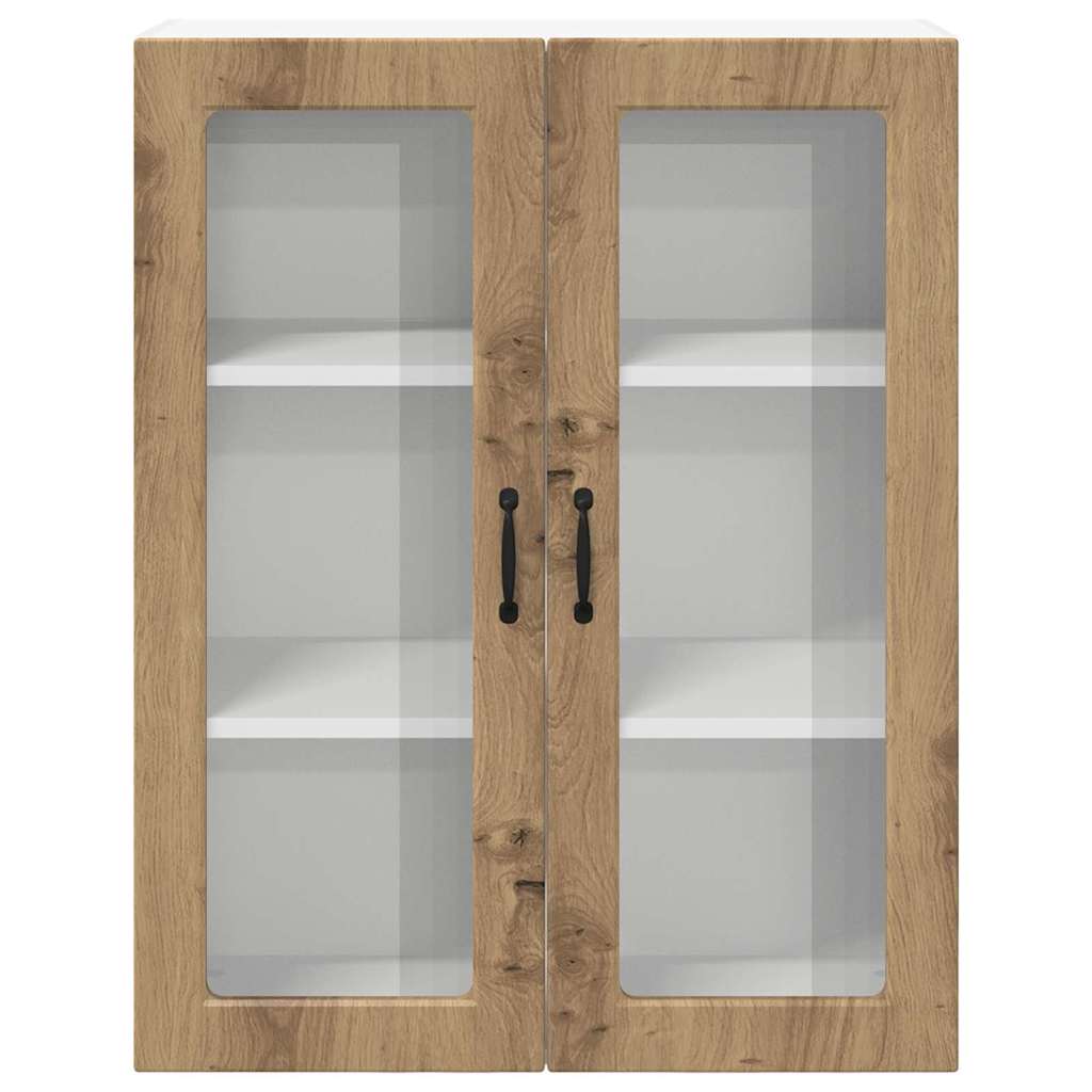 Dulap suspendat de bucătărie stejar artizanal 80 x 31 x 100 cm GartenMobel Dekor