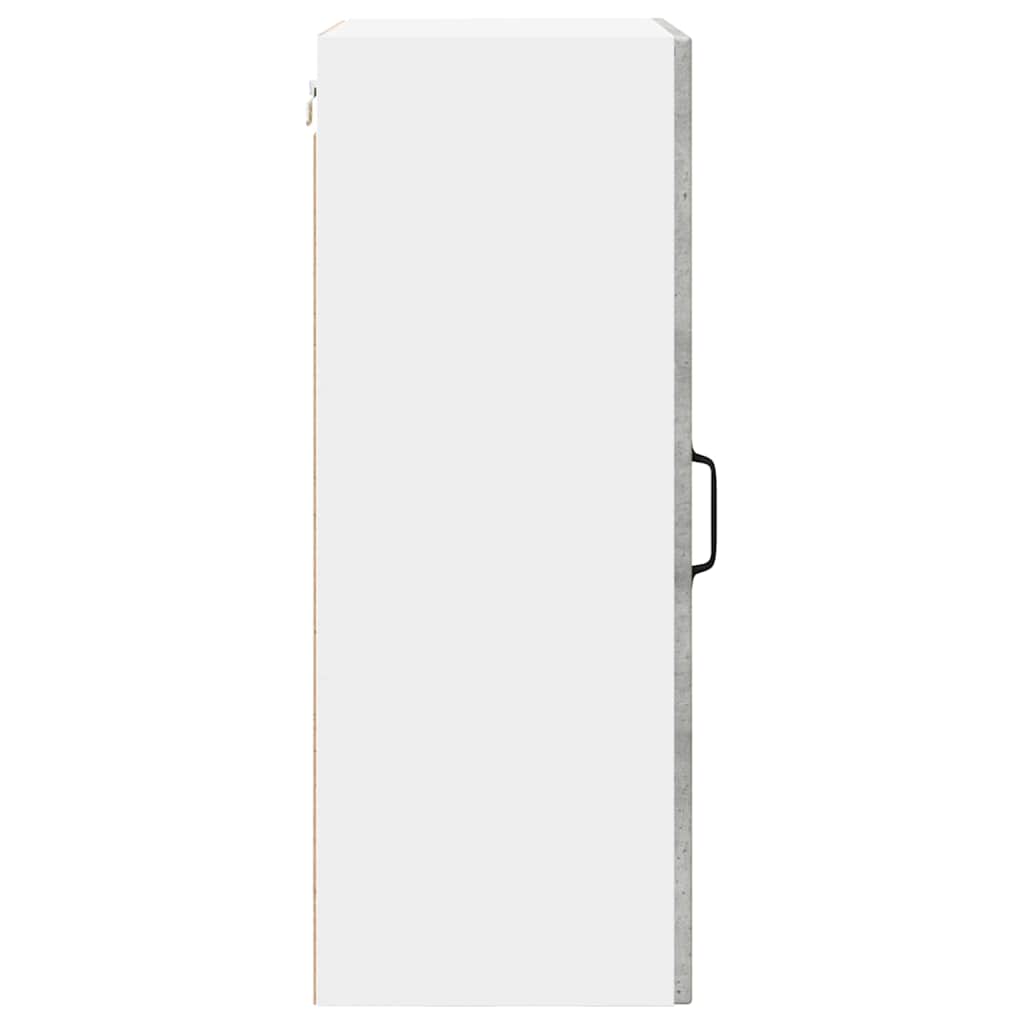 Dulap suspendat de bucătărie Gri din beton 50 x 31 x 80 cm GartenMobel Dekor