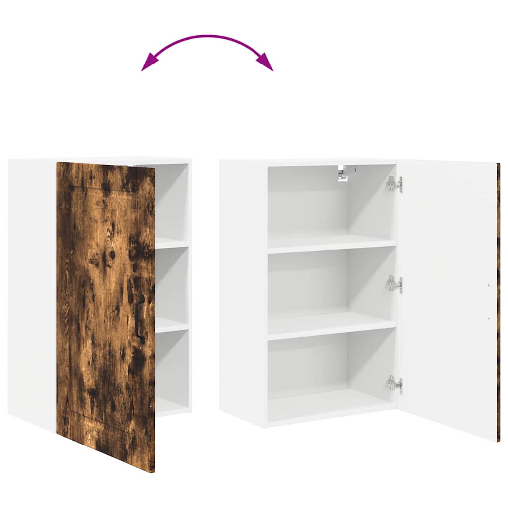 Dulap suspendat de bucătărie Stejar fumuriu 50 x 31 x 80 cm GartenMobel Dekor