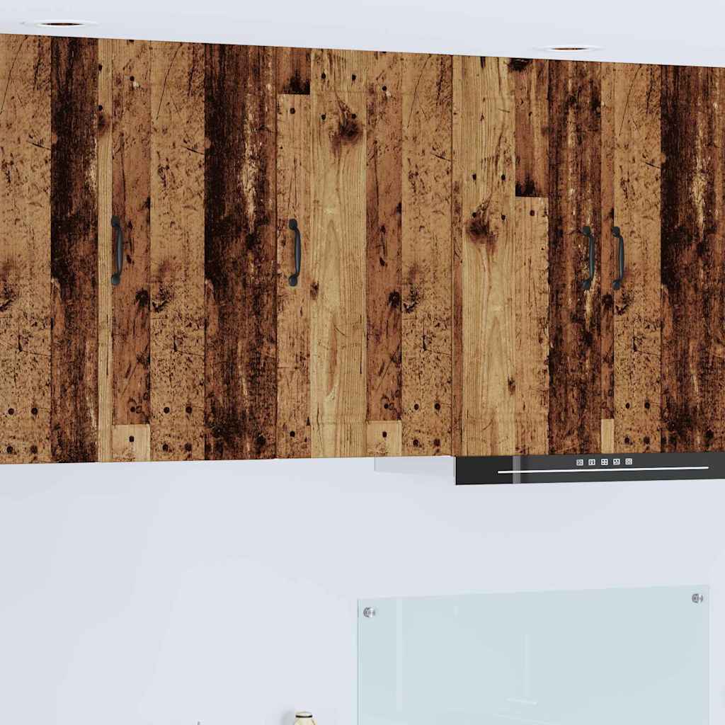 Dulap suspendat de bucătărie cu raft Lemn Vechi 40 x 31 x 80 cm GartenMobel Dekor