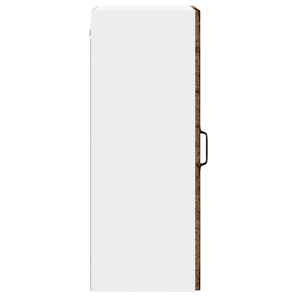 Dulap suspendat de bucătărie cu raft Lemn Vechi 40 x 31 x 80 cm GartenMobel Dekor