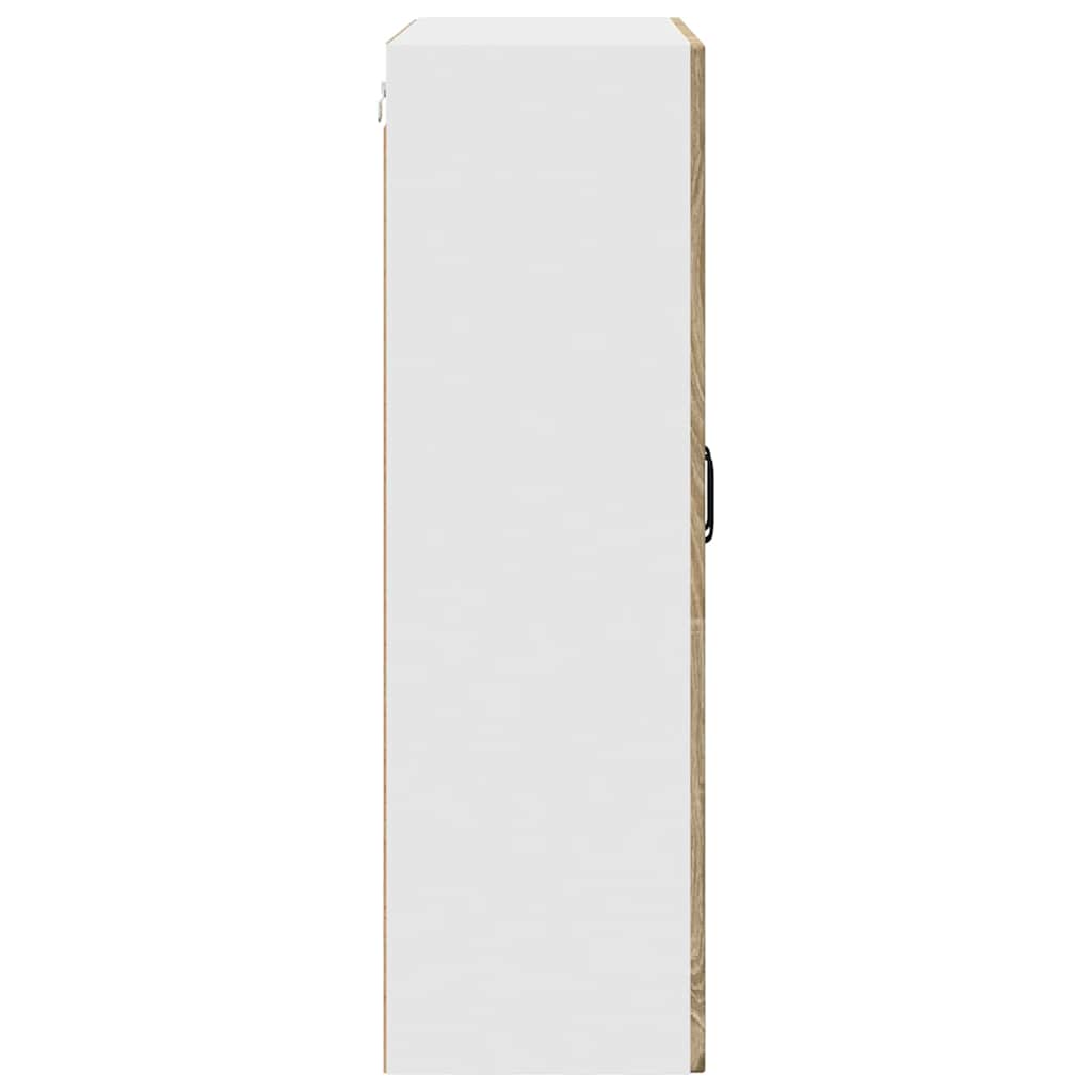 Dulap suspendat de bucătărie Stejar Sonoma 80 x 31 x 100 cm GartenMobel Dekor