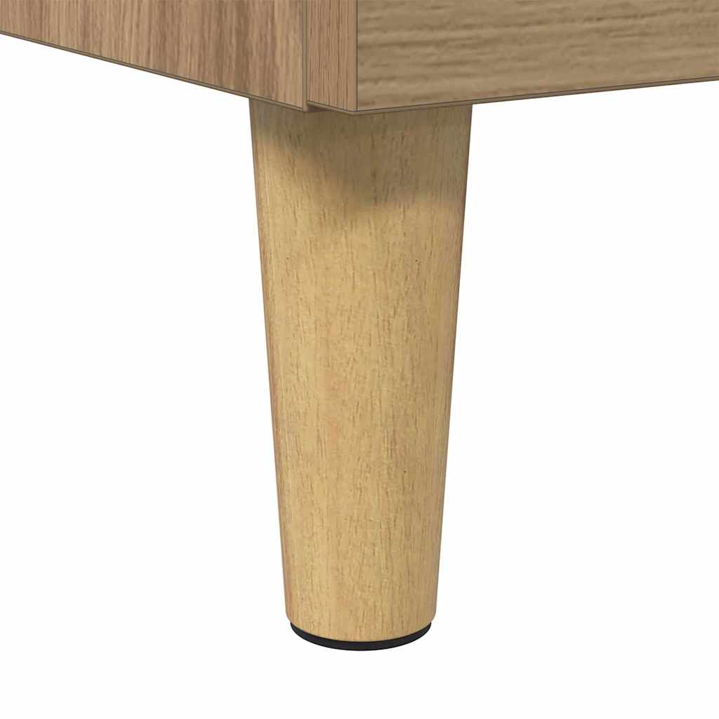 Dulap de pat Stejar Artizanal 40 x 35 x 50 cm Lemn compozit GartenMobel Dekor