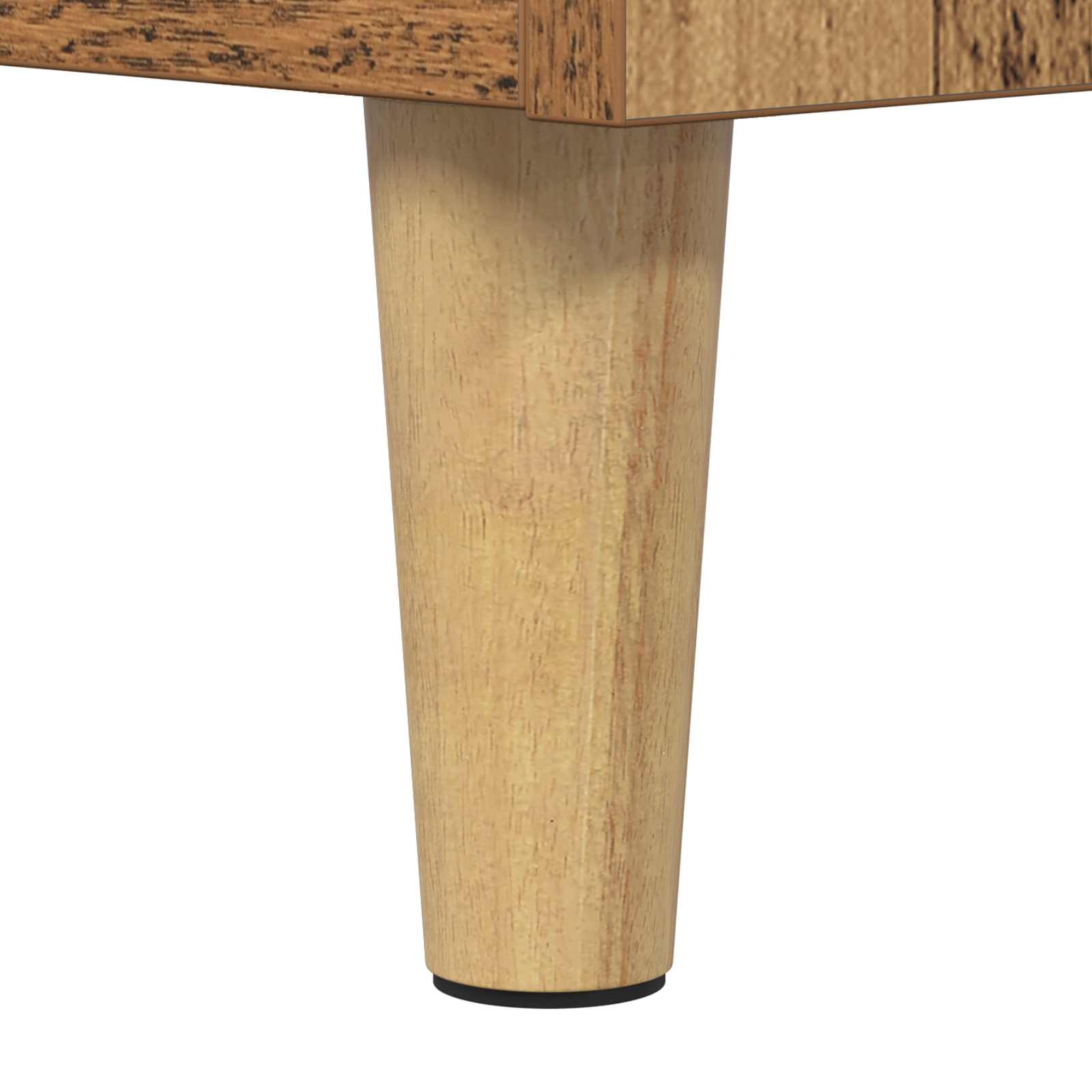 Dulap de pat cu sertar Lemn Vechi 40 x 35 x 50 cm Lemn compozit GartenMobel Dekor