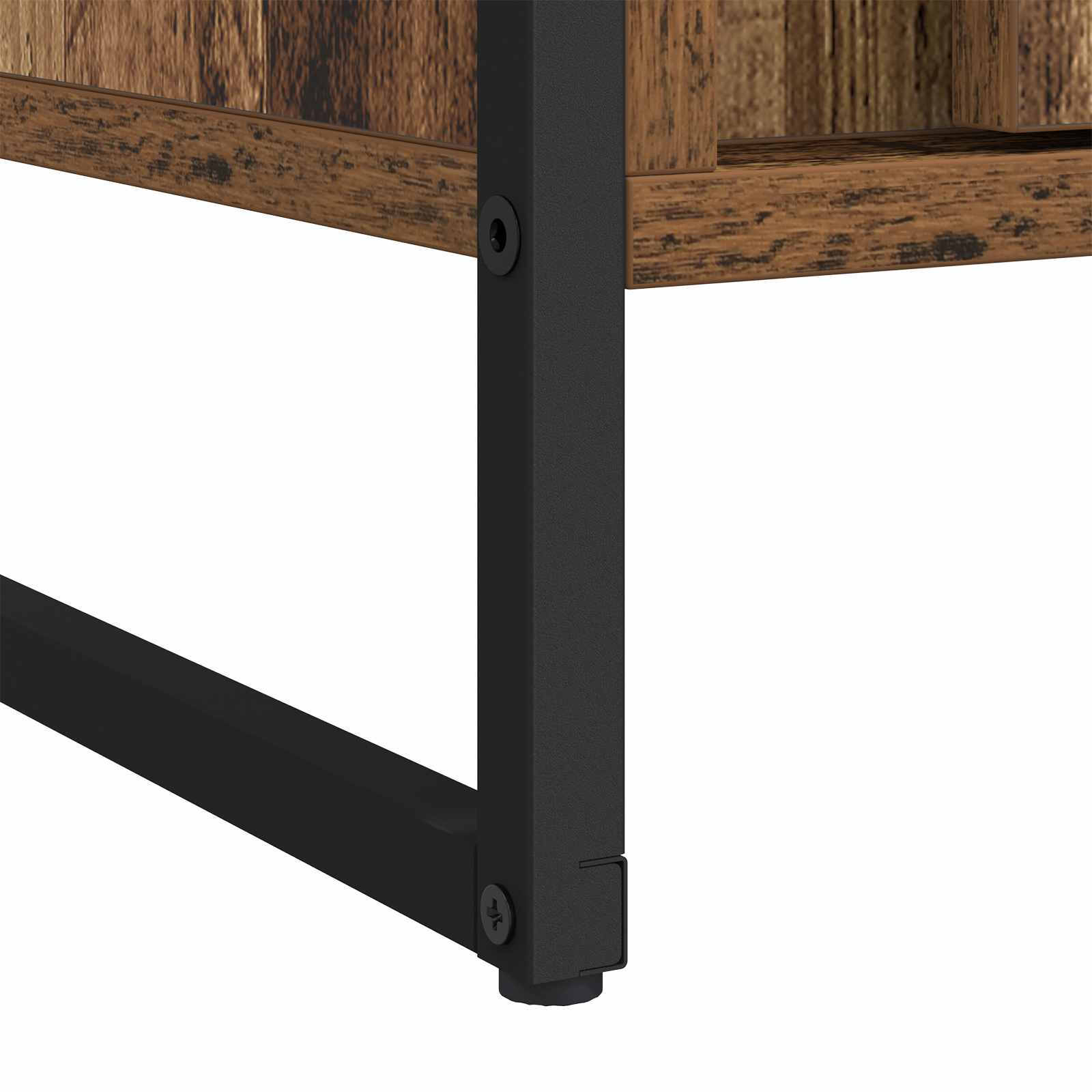 Dressing cu ușă 2 pcs Lemn Vechi 50 x 50 x 200 cm Lemn compozit GartenMobel Dekor