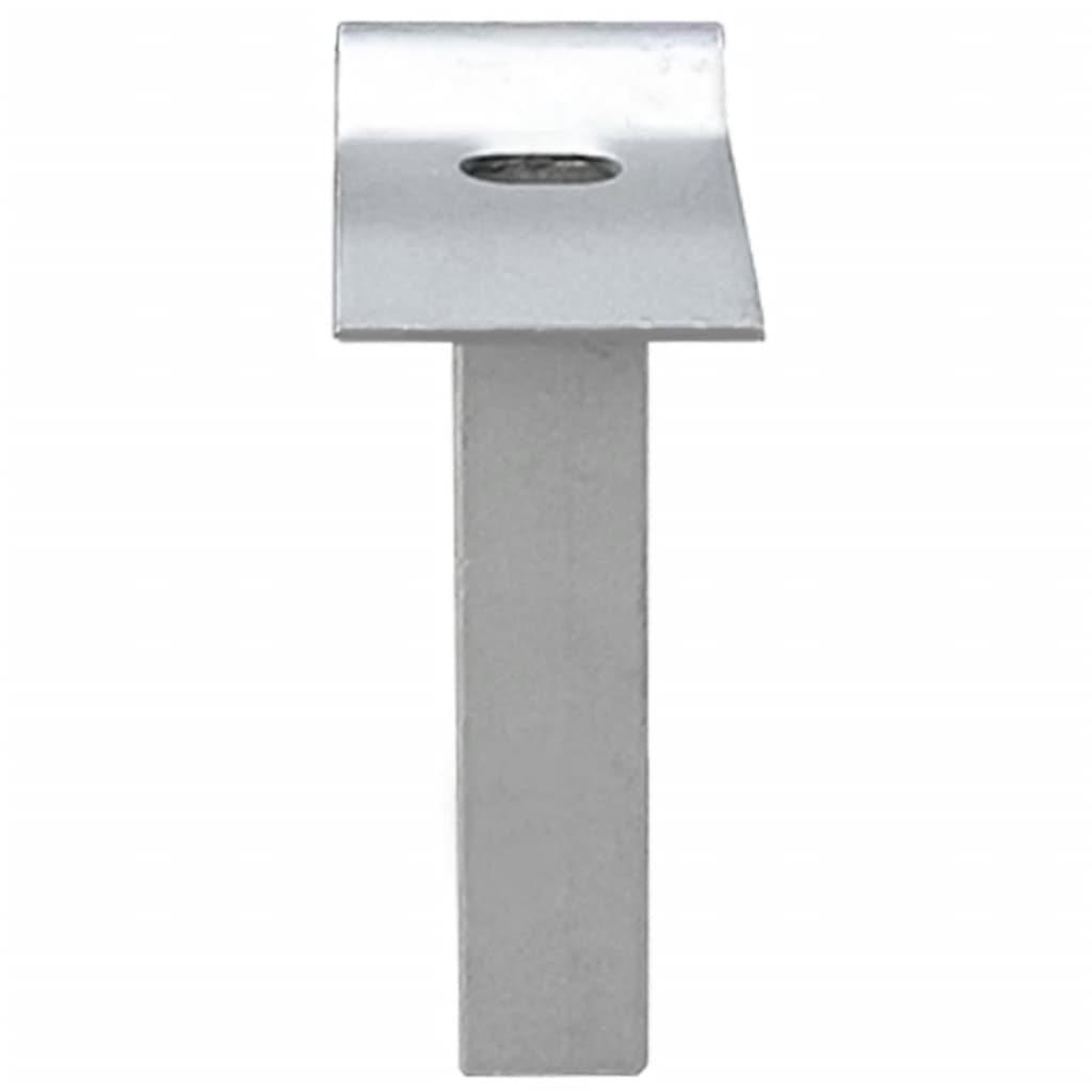 Poartă de grădină din plasă, oțel galvanizat, gri, 306x200 cm GartenMobel Dekor