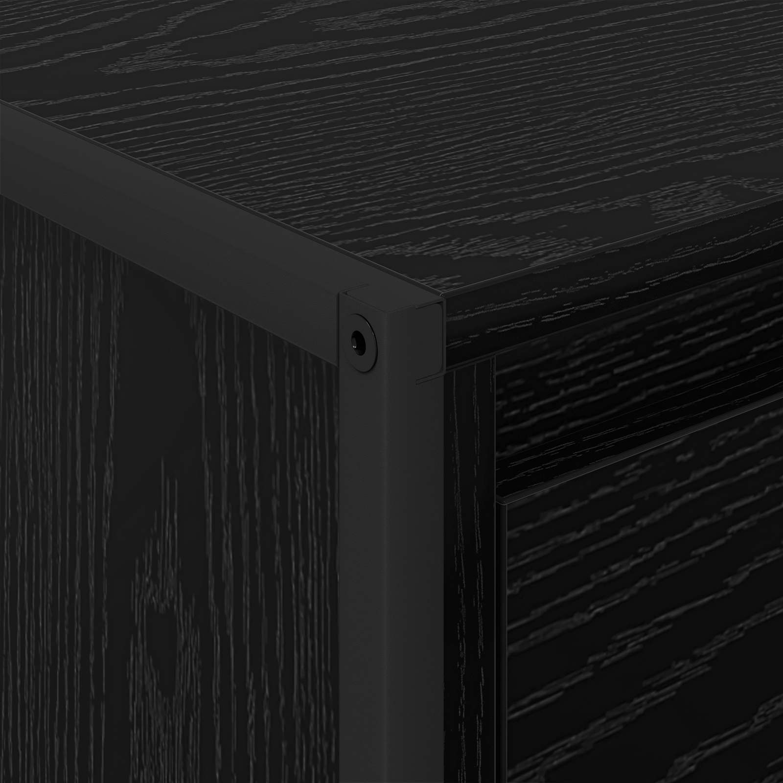 Masă de cafea Stejar Negru 100 x 46 x 40 cm Lemn compozit GartenMobel Dekor