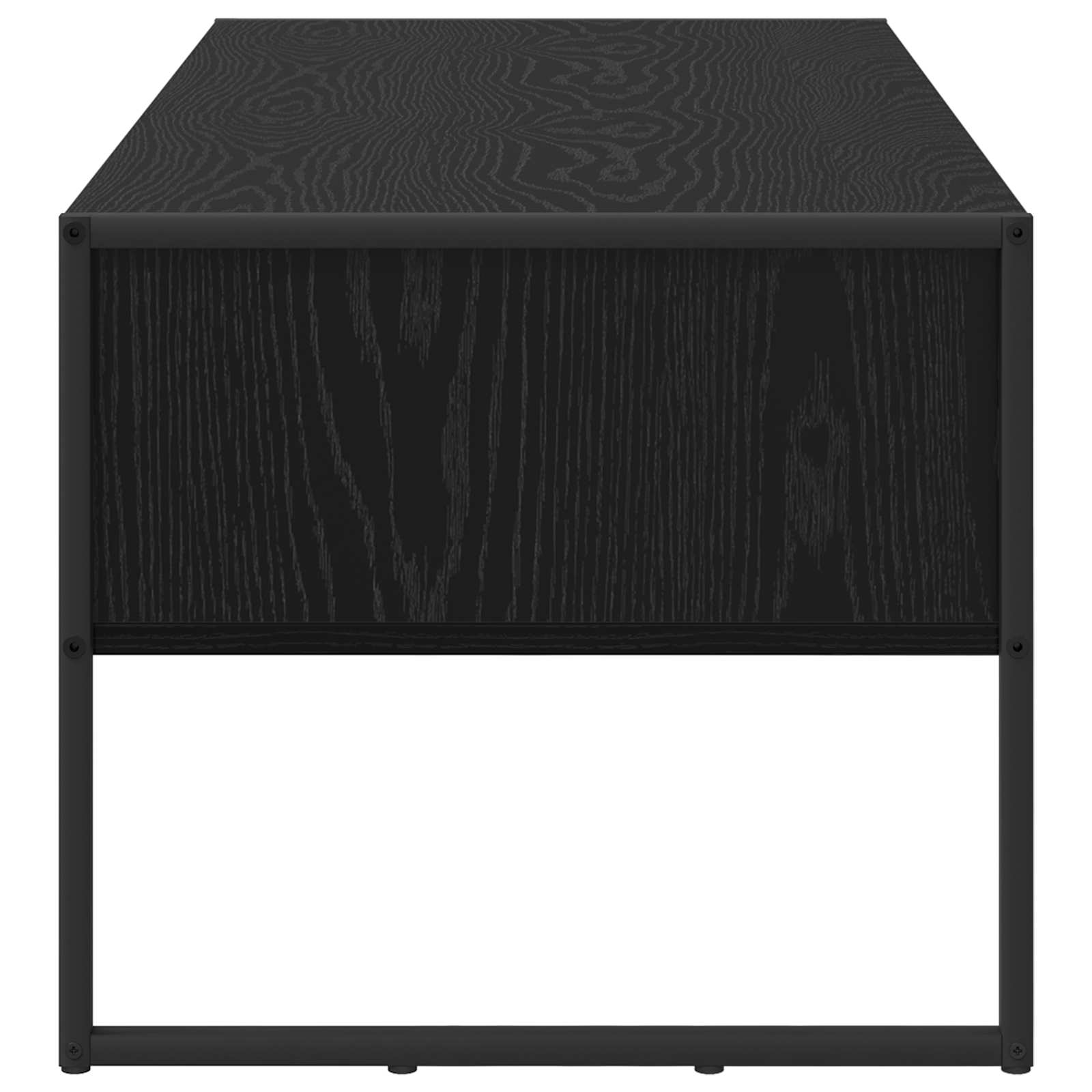 Masă de cafea Stejar Negru 100 x 46 x 40 cm Lemn compozit GartenMobel Dekor