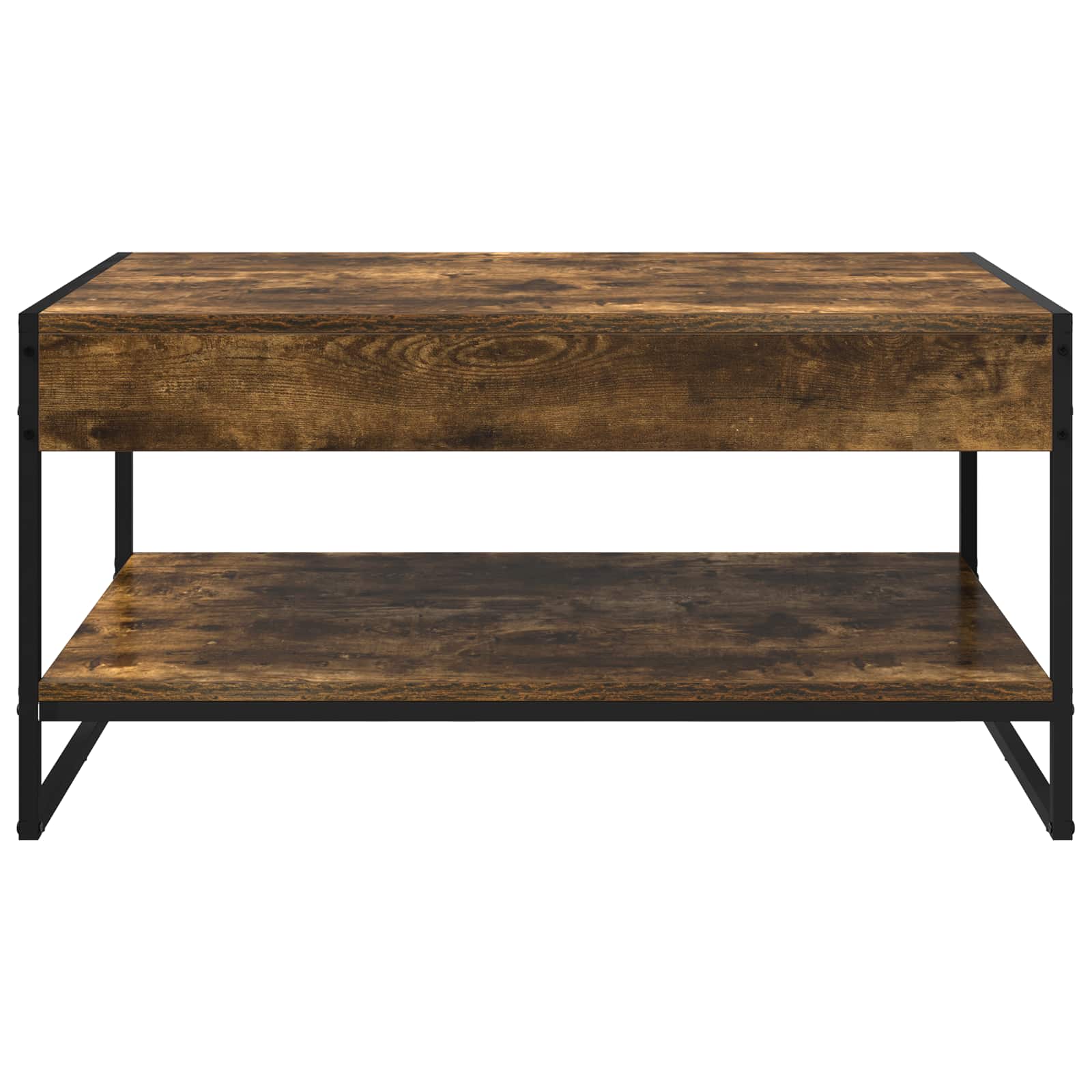 Masă de cafea Stejar fumuriu 80 x 50 x 40 cm Lemn compozit GartenMobel Dekor