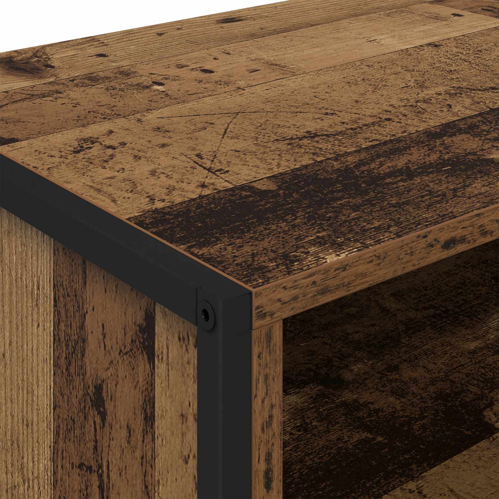 Cabinet TV Lemn Vechi 100 x 36.5 x 30.5 cm Lemn compozit GartenMobel Dekor