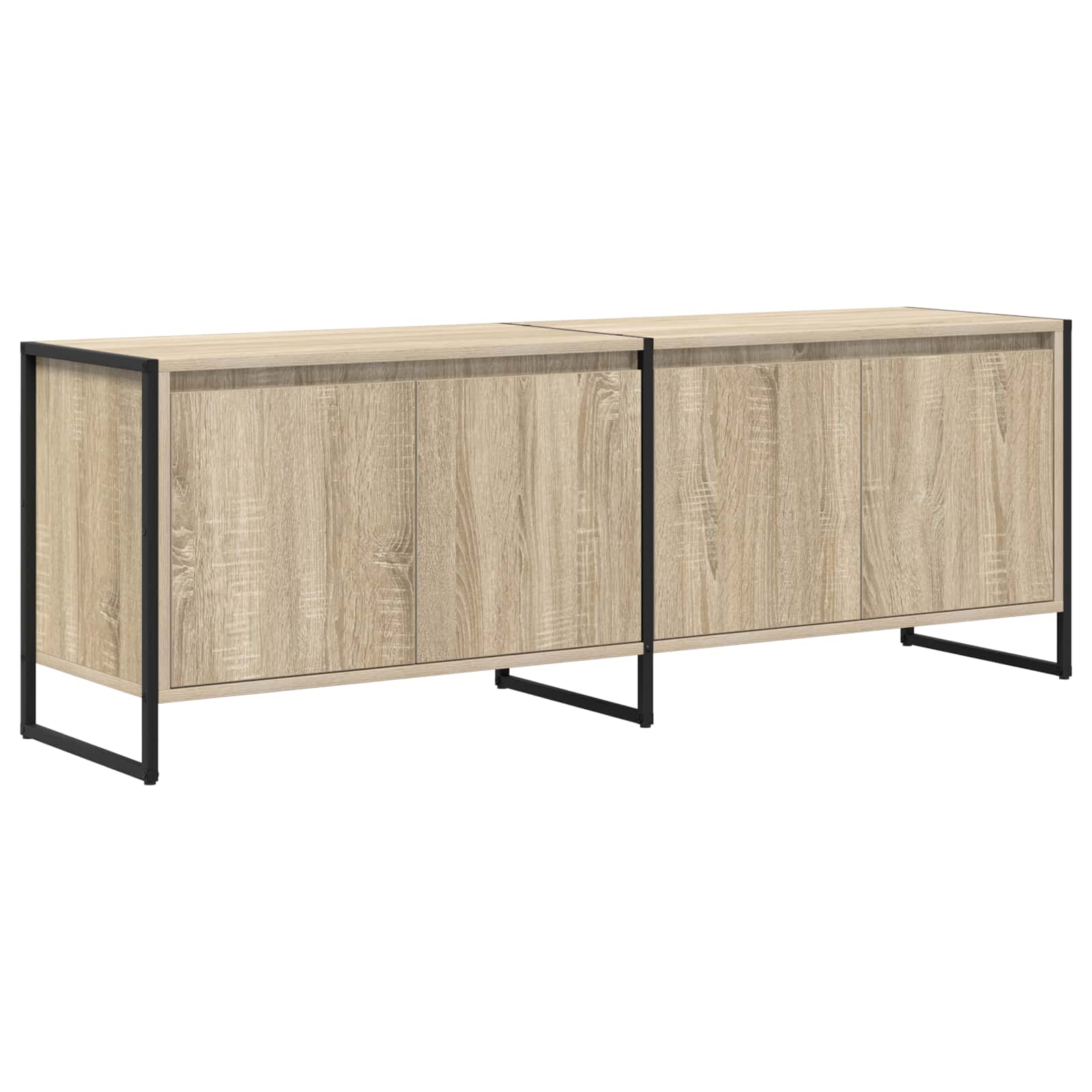 Cabinet TV Sonoma 140 x 36 x 49.5 cm Lemn compozit GartenMobel Dekor