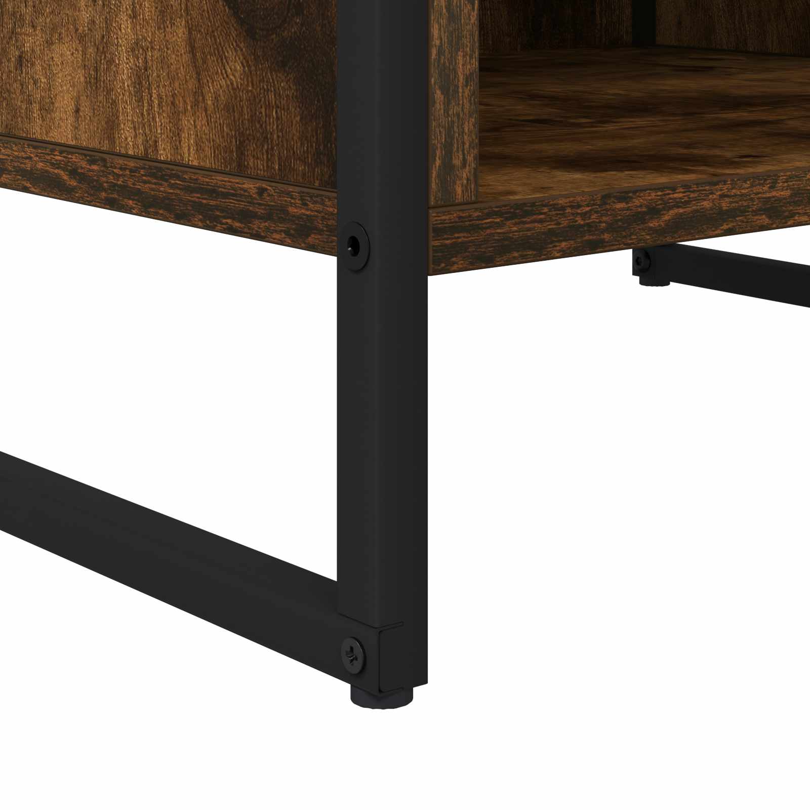 Cabinet TV Stejar fumuriu 170.5 x 36 x 30.5 cm Lemn compozit GartenMobel Dekor