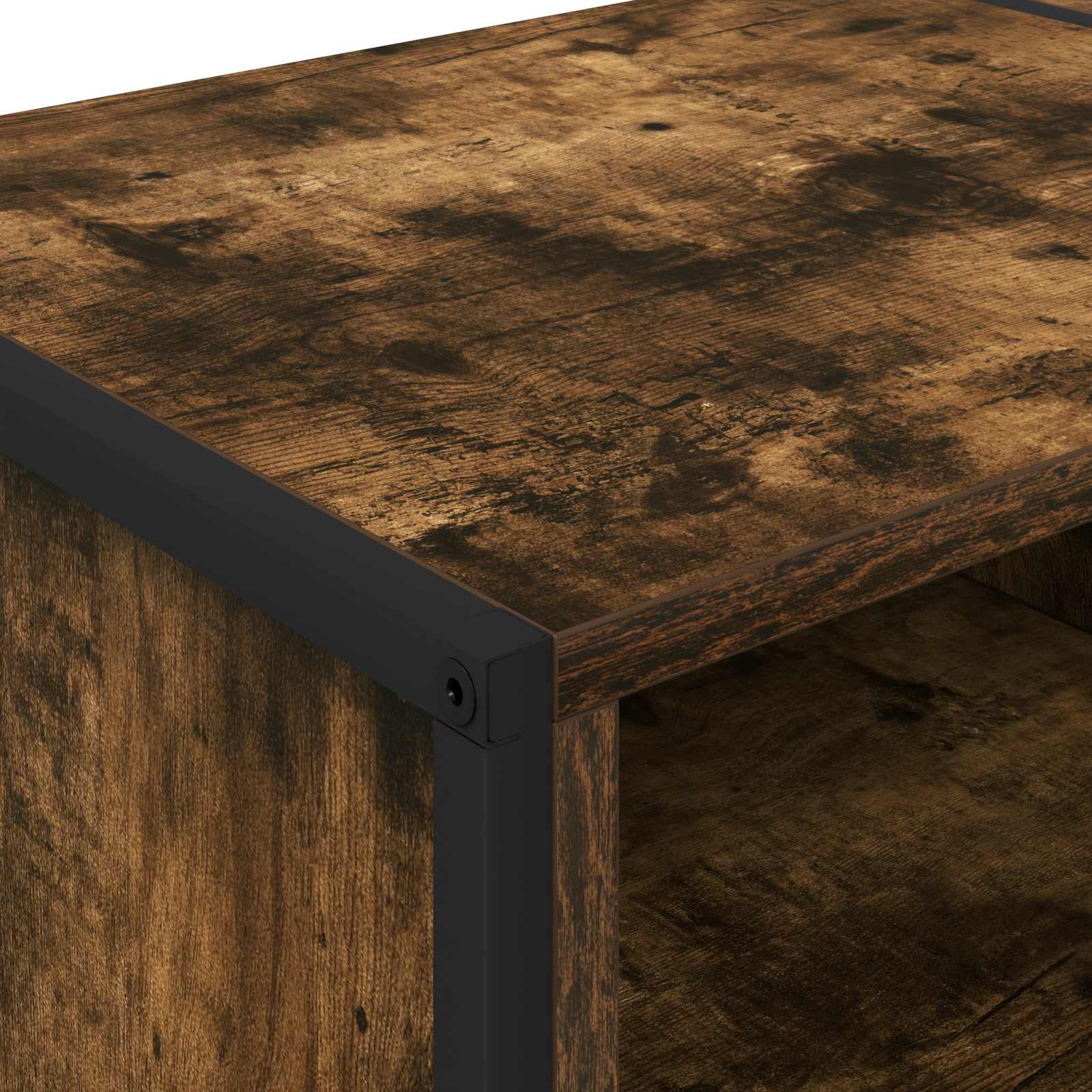 Cabinet TV Stejar fumuriu 170.5 x 36 x 30.5 cm Lemn compozit GartenMobel Dekor