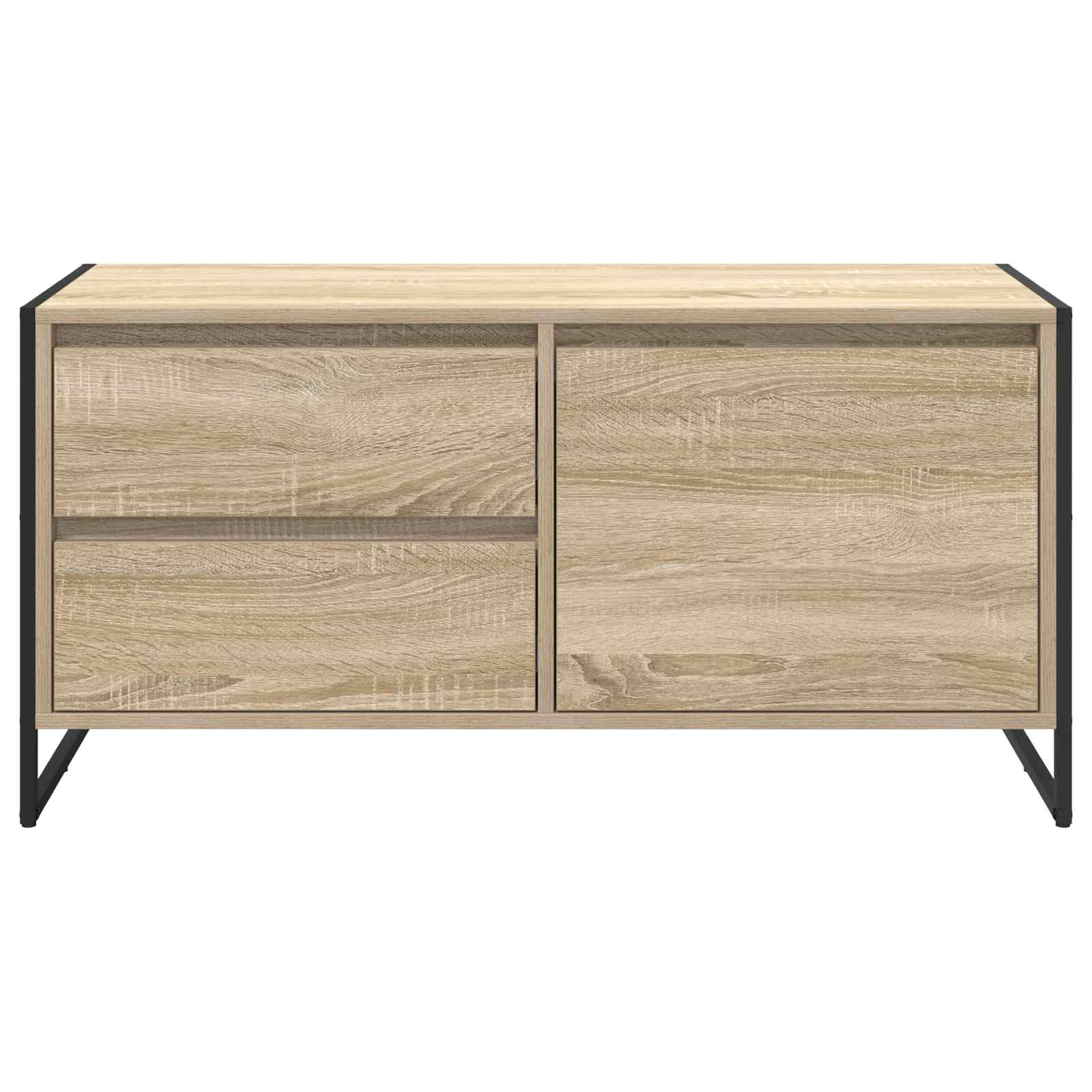 Cabinet TV cu sertar Sonoma 100 x 36 x 49.5 cm Lemn compozit GartenMobel Dekor