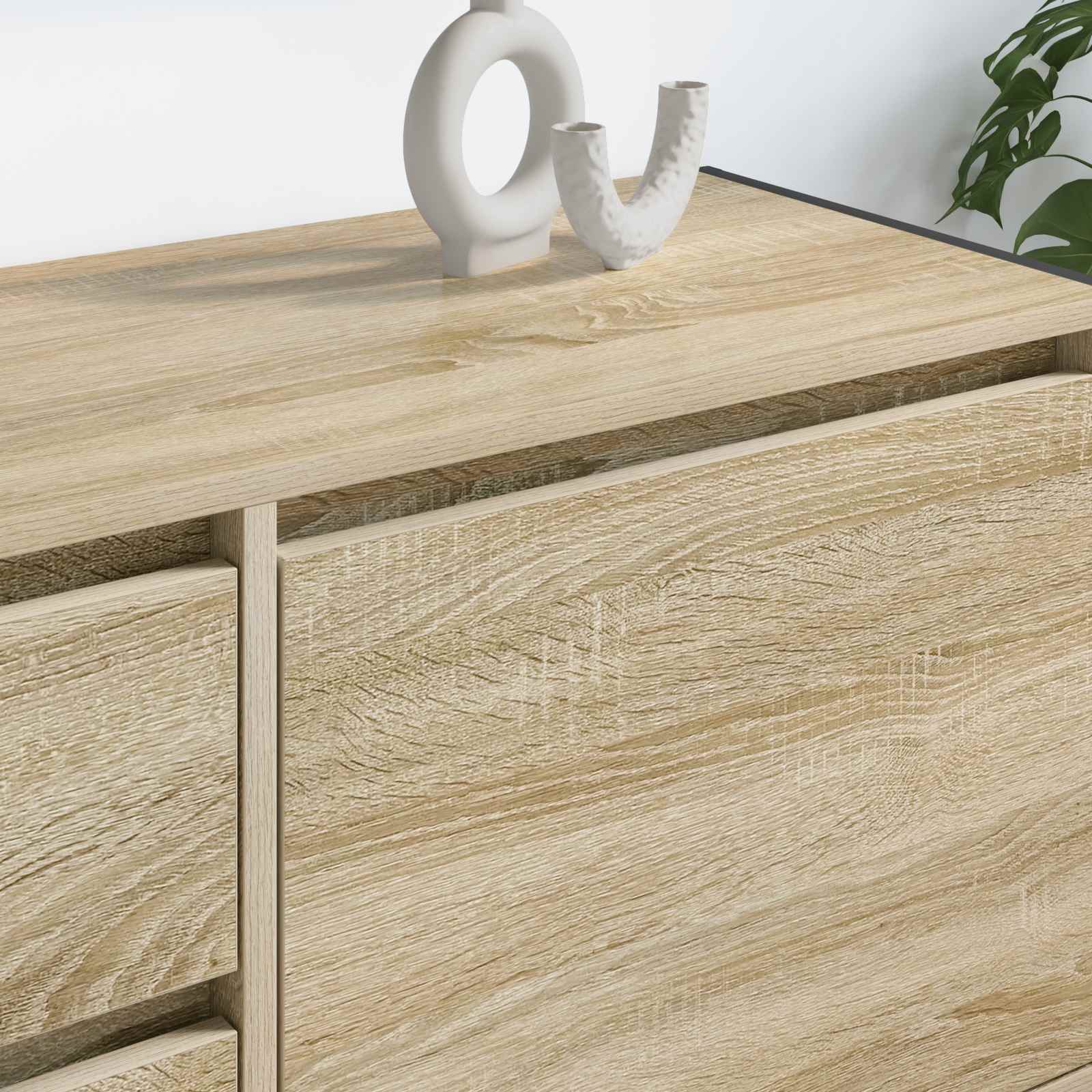 Cabinet TV cu sertar Sonoma 100 x 36 x 49.5 cm Lemn compozit GartenMobel Dekor