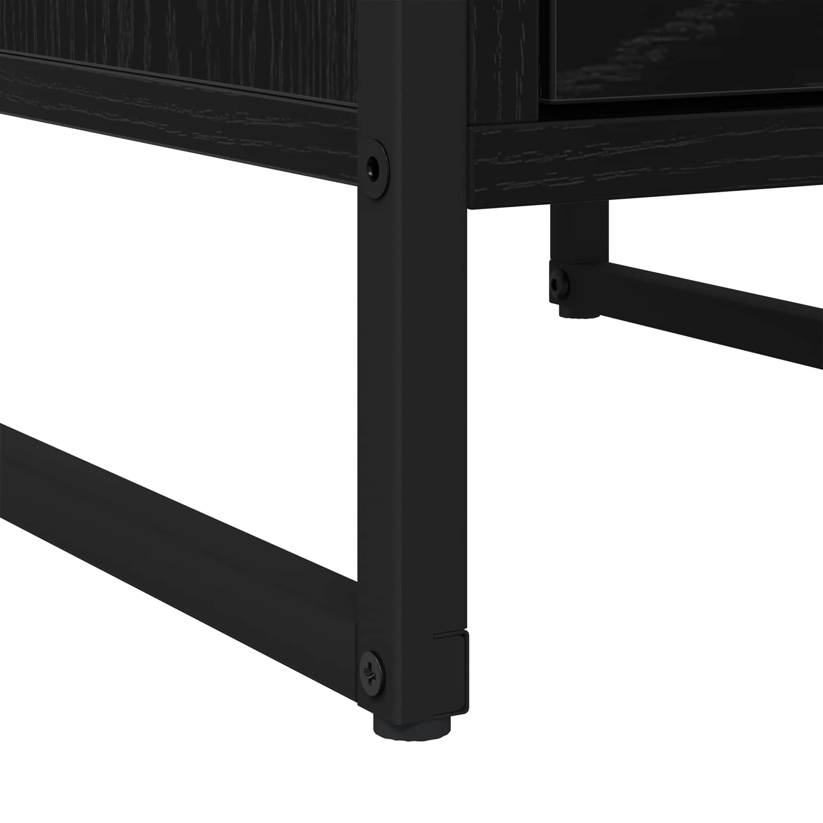 Noptieră 2 pcs Stejar Negru 39,5 x 30 x 50 cm Lemn compozit GartenMobel Dekor