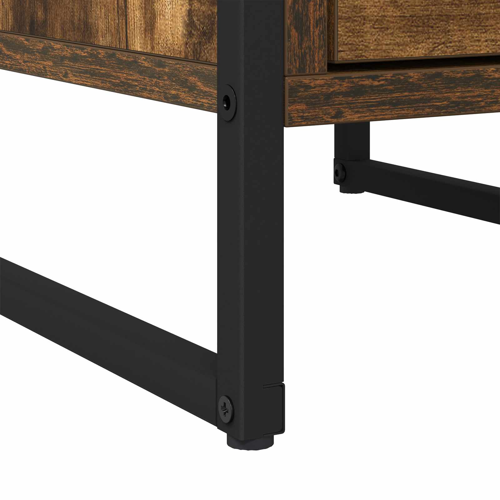 Noptieră Stejar fumuriu 39,5 x 30 x 50 cm Lemn compozit GartenMobel Dekor